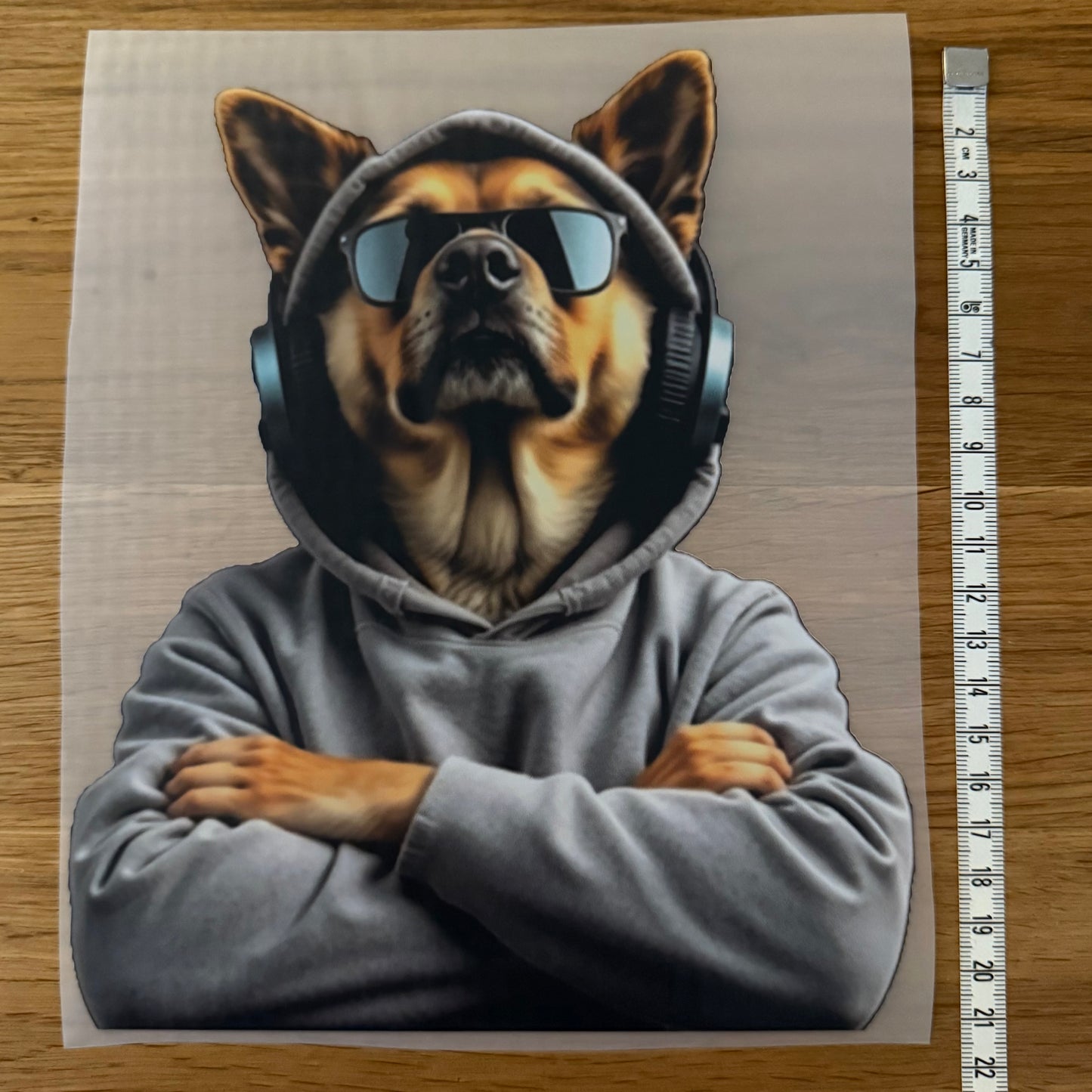 DTF-Tryck mellan, Cool Dog Grey