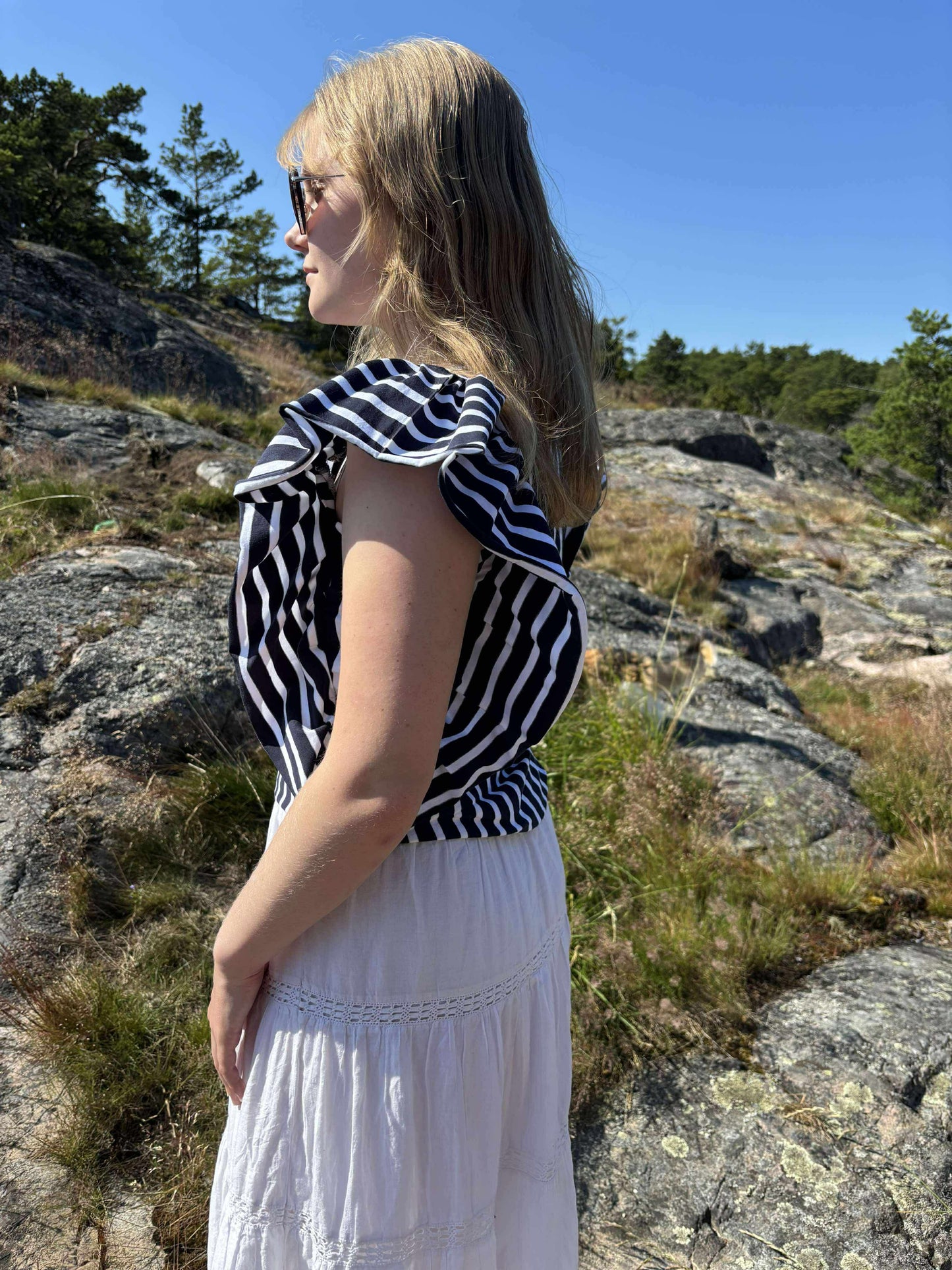 Frillie Top Strl 80-170 Pappersmönster