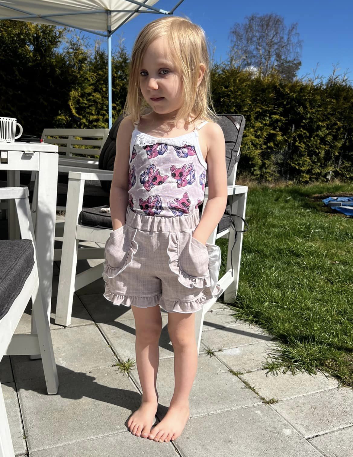 Run Around Shorts Strl 86-164 PDF-mönster