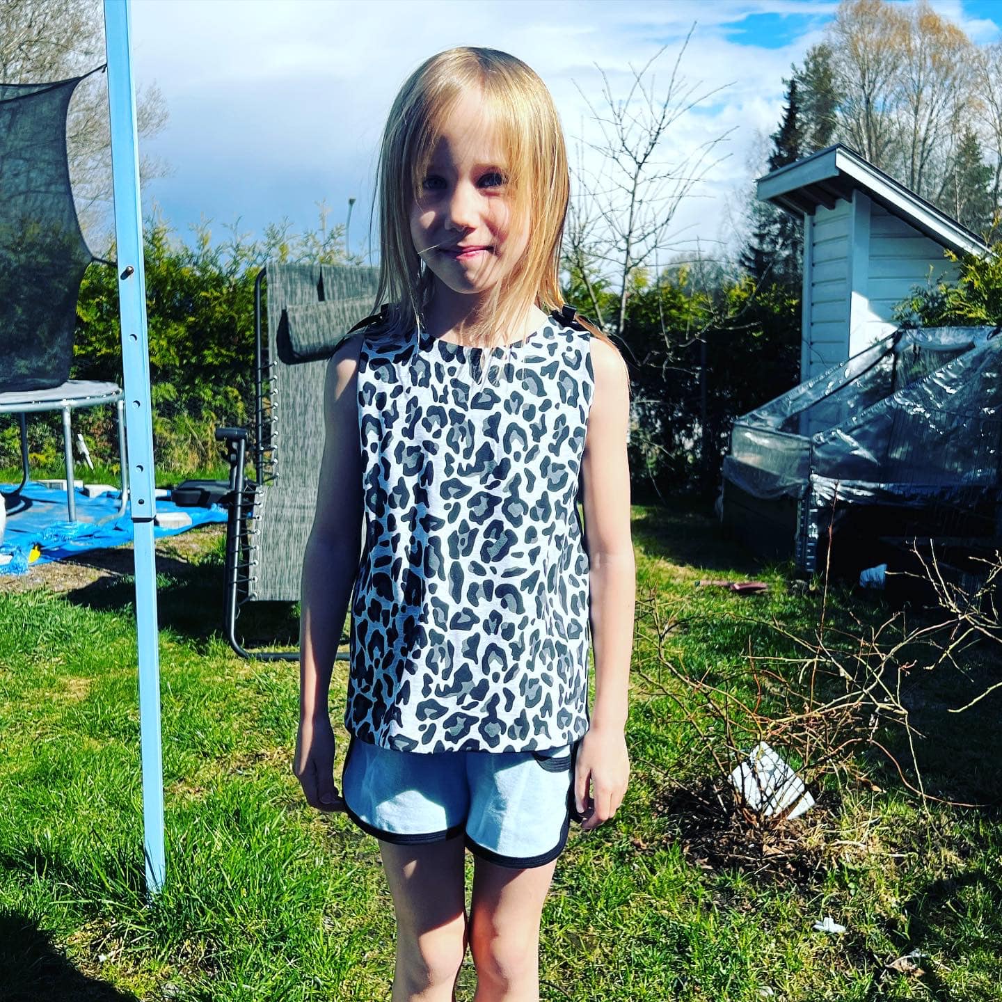 Run Around Shorts Strl 86-164 PDF-mönster