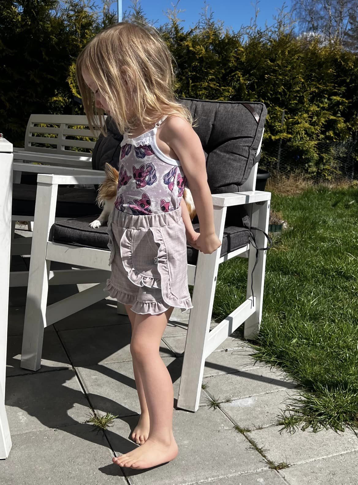 Run Around Shorts Strl 86-164 Pappersmönster