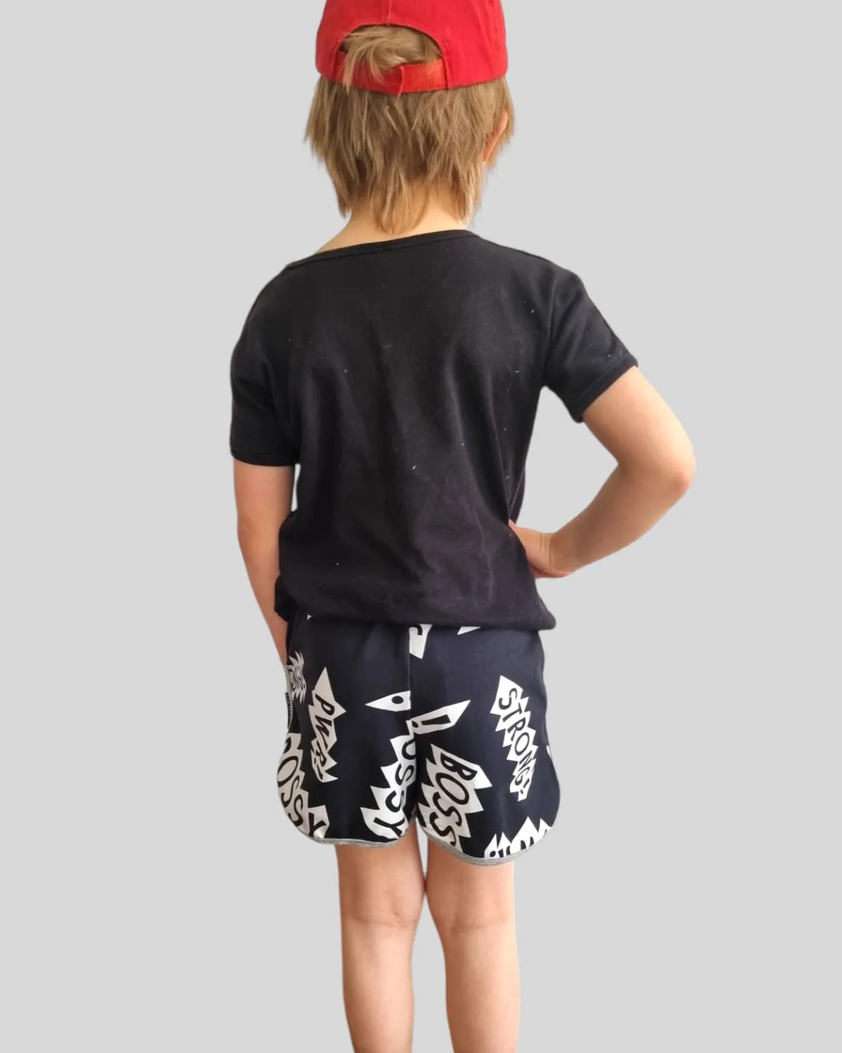 Run Around Shorts Strl 86-164 Pappersmönster