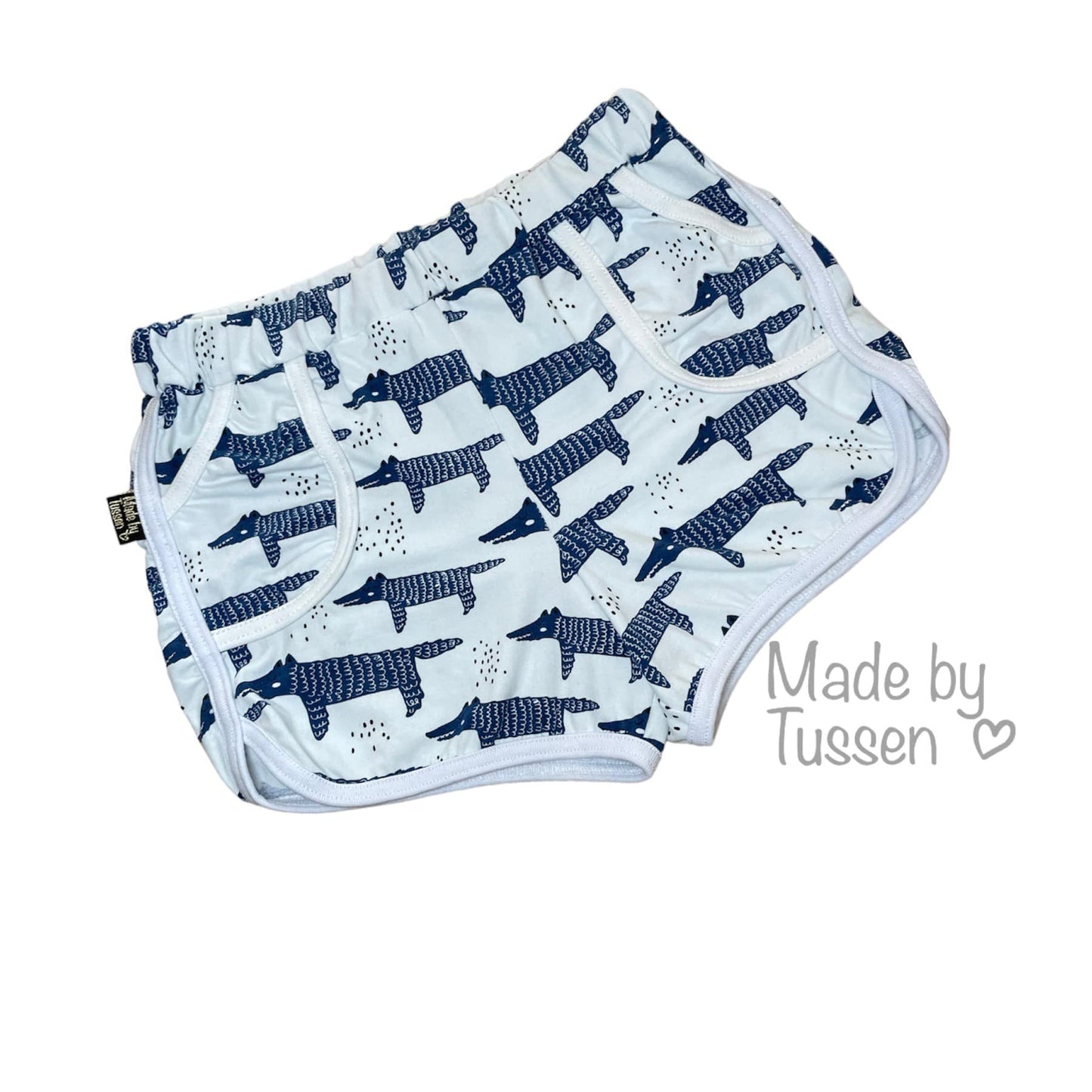 Run Around Shorts Strl 86-164 Pappersmönster