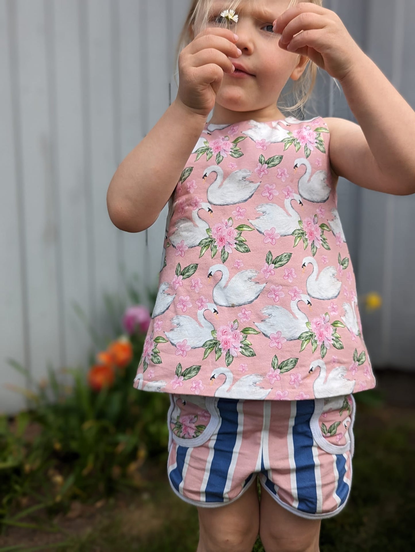 Run Around Shorts Strl 86-164 PDF-mönster