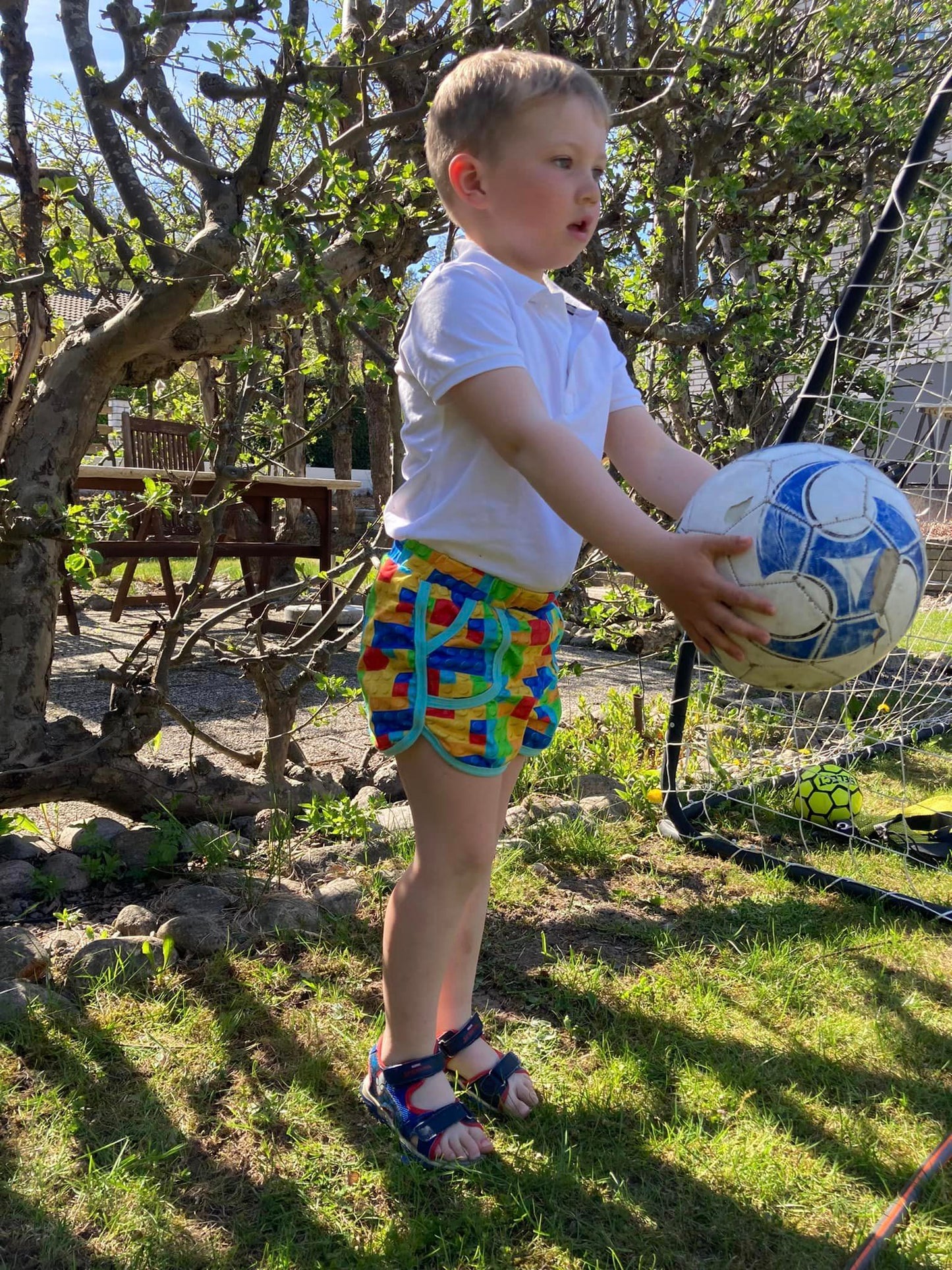 Run Around Shorts Strl 86-164 PDF-mönster