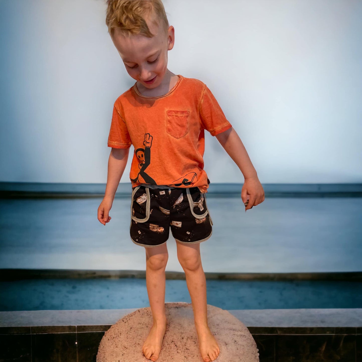 Run Around Shorts Strl 86-164 PDF-mönster