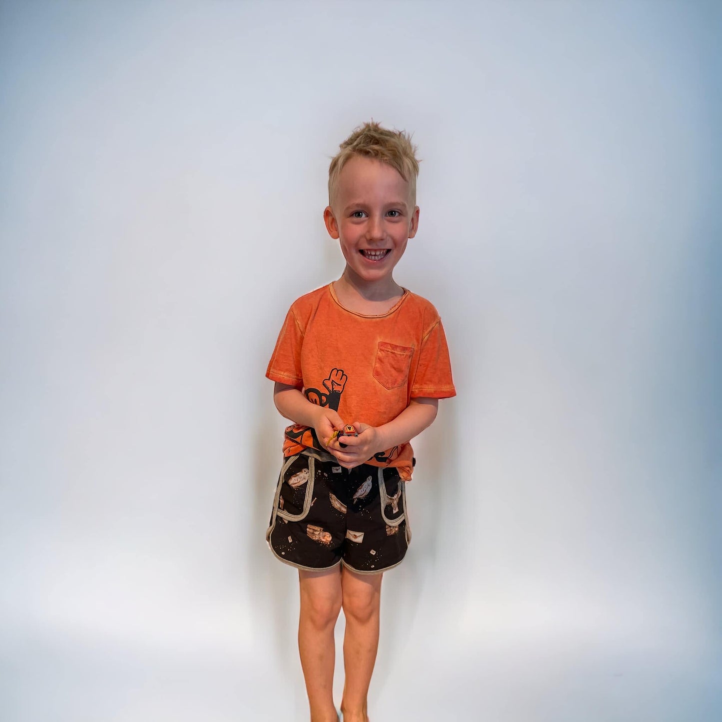 Run Around Shorts Strl 86-164 Pappersmönster
