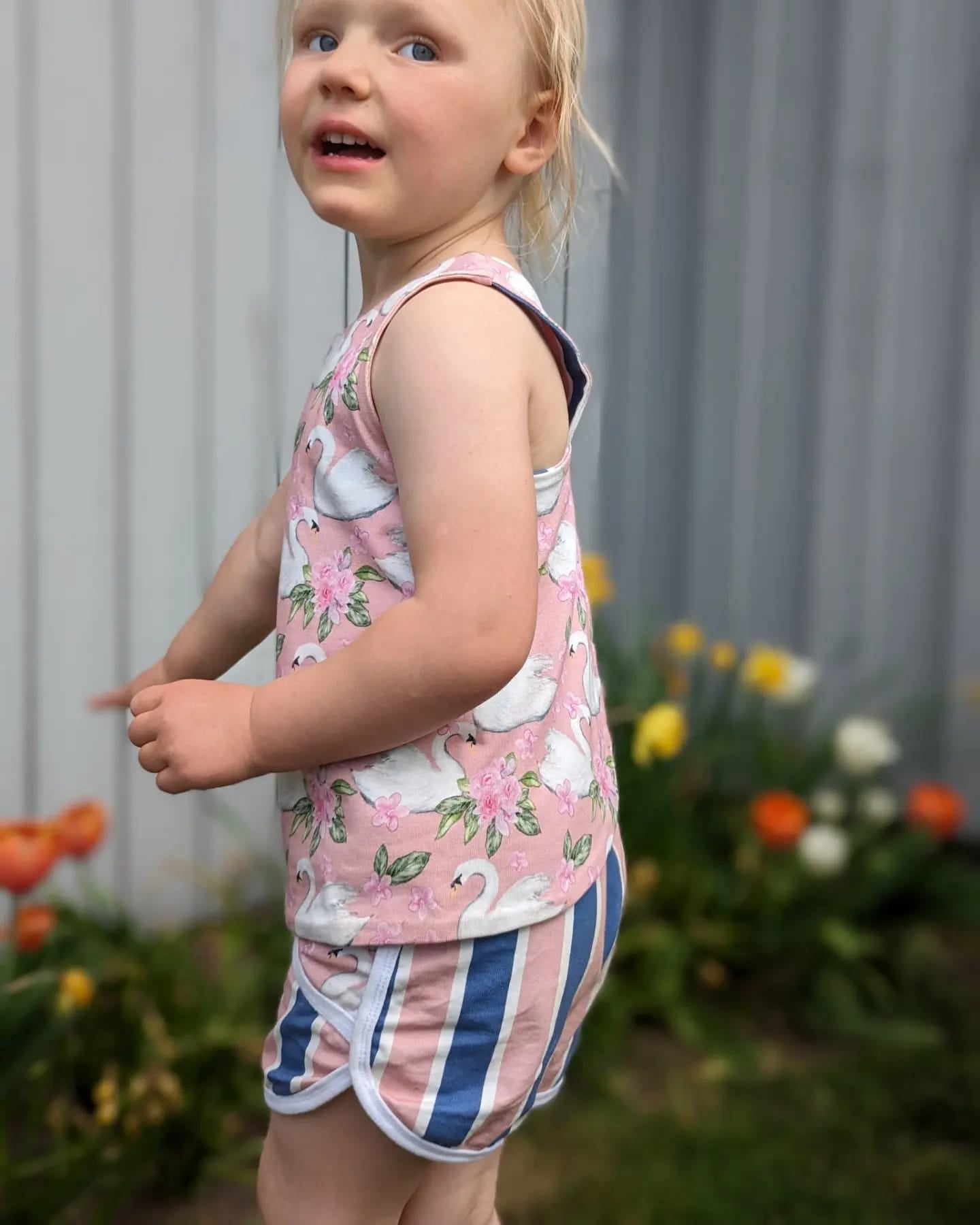 Run Around Shorts Strl 86-164 PDF-mönster