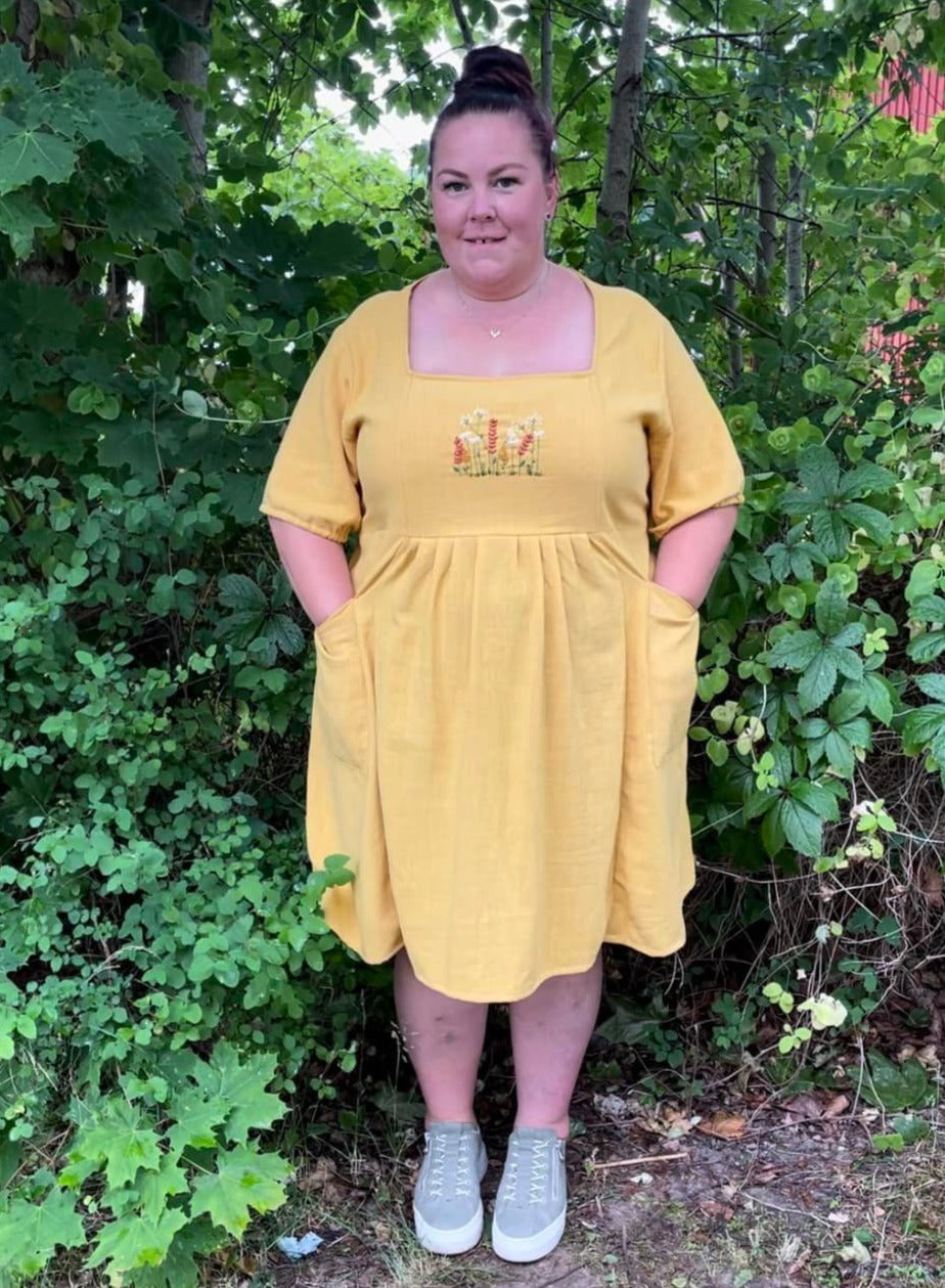 The Dolly Dress Strl 34-56 PDF-mönster