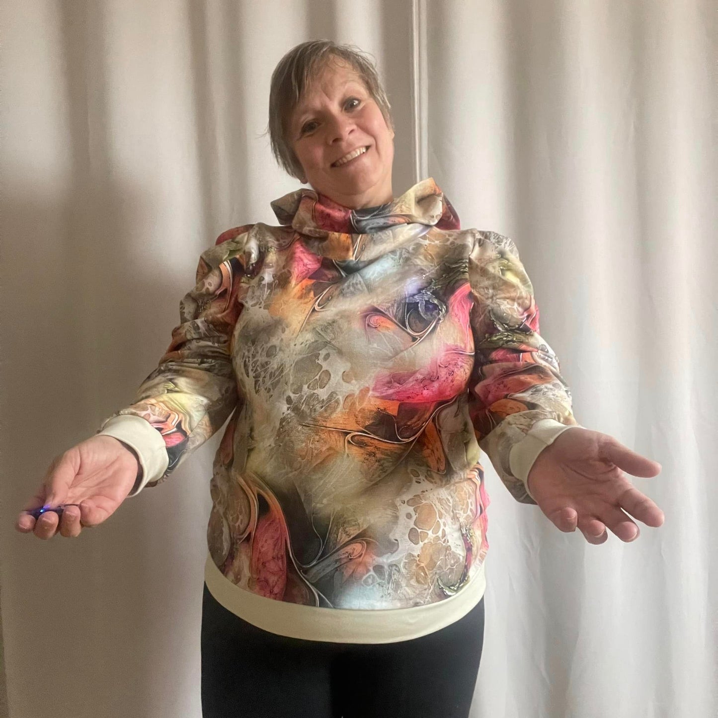 Sweet Carolina Hoodie Strl 34-56 PDF-mönster