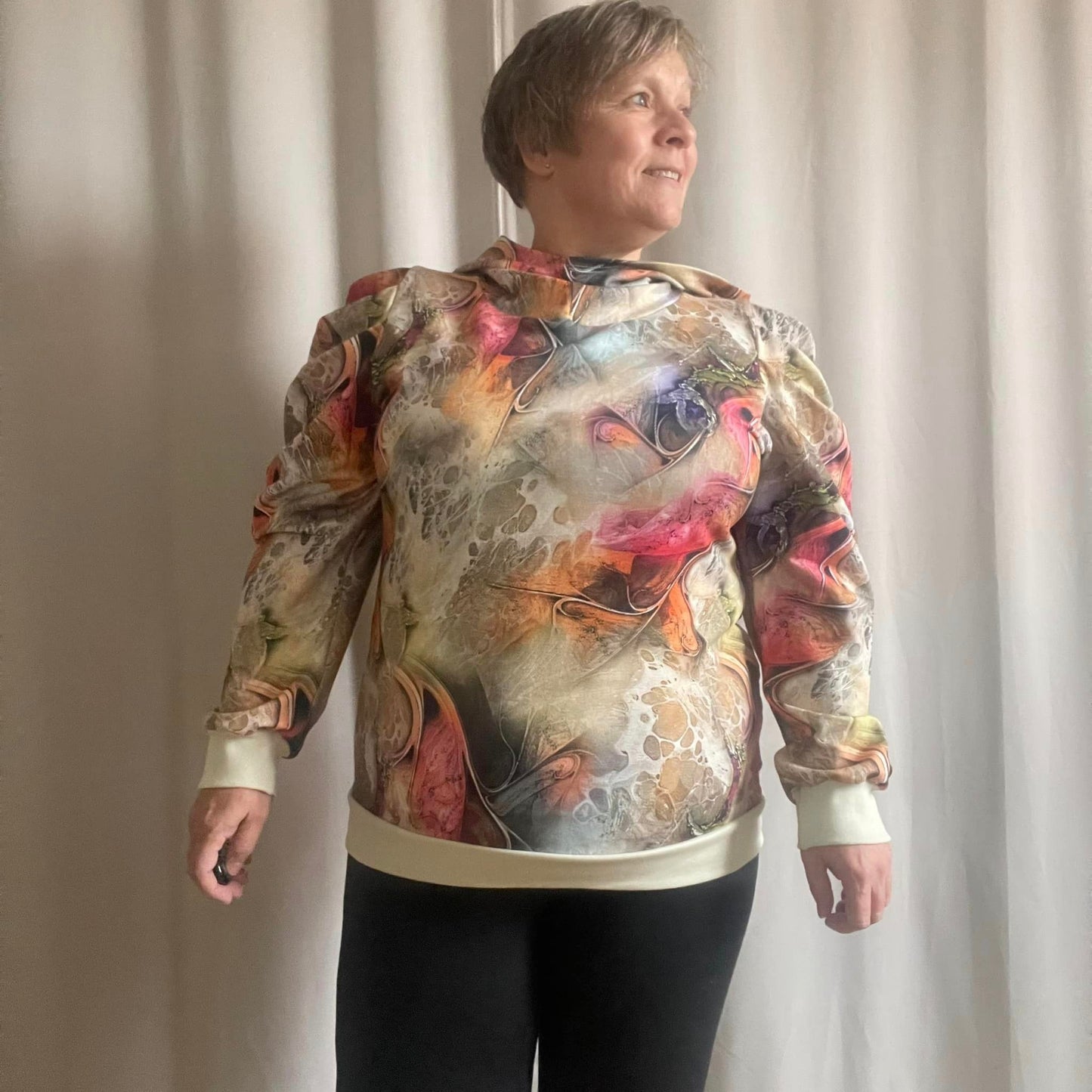 Sweet Carolina Hoodie Strl 34-56 PDF-mönster