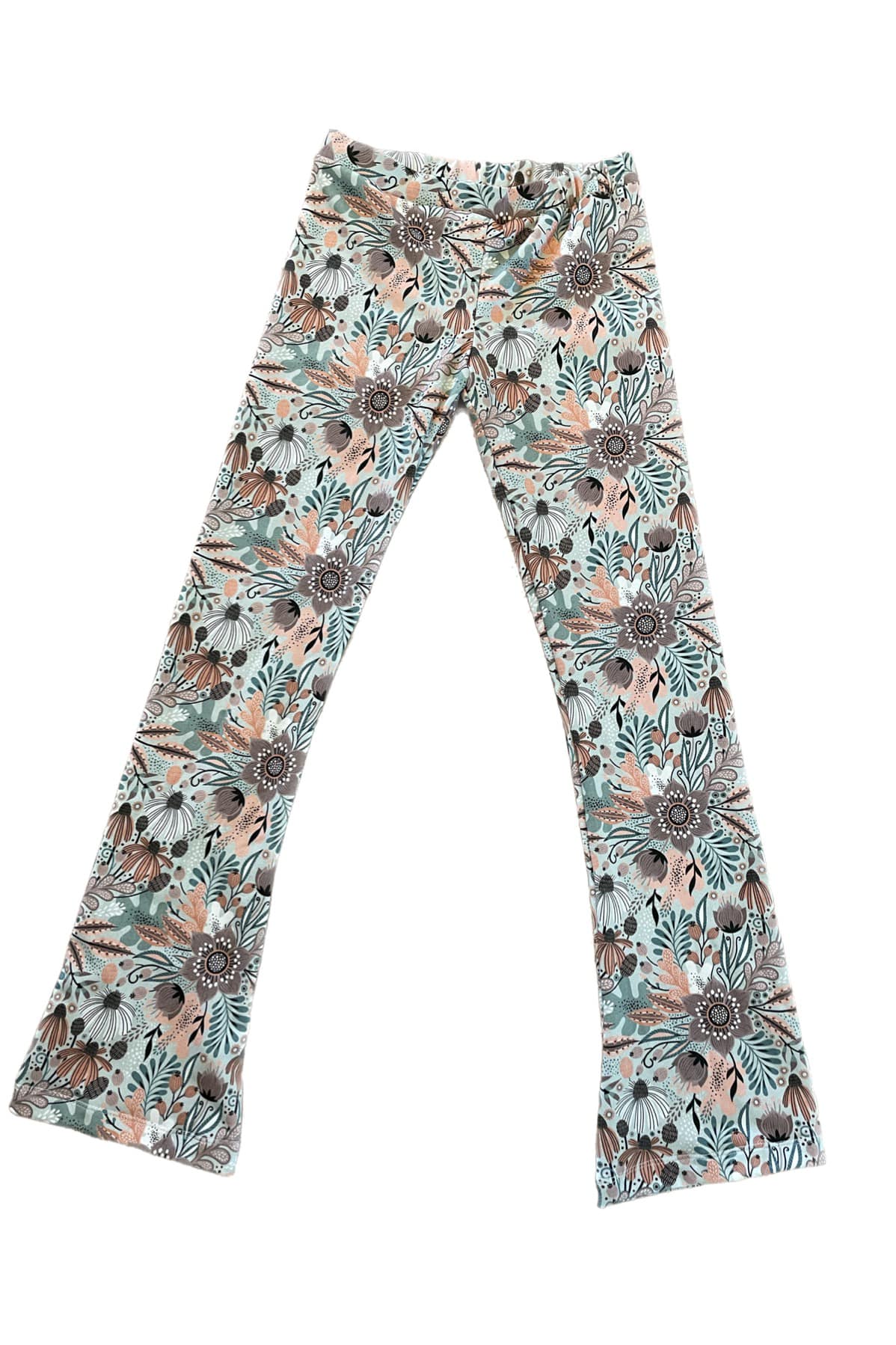 Funky Flare Leggings Strl 92-164 Pappersmönster