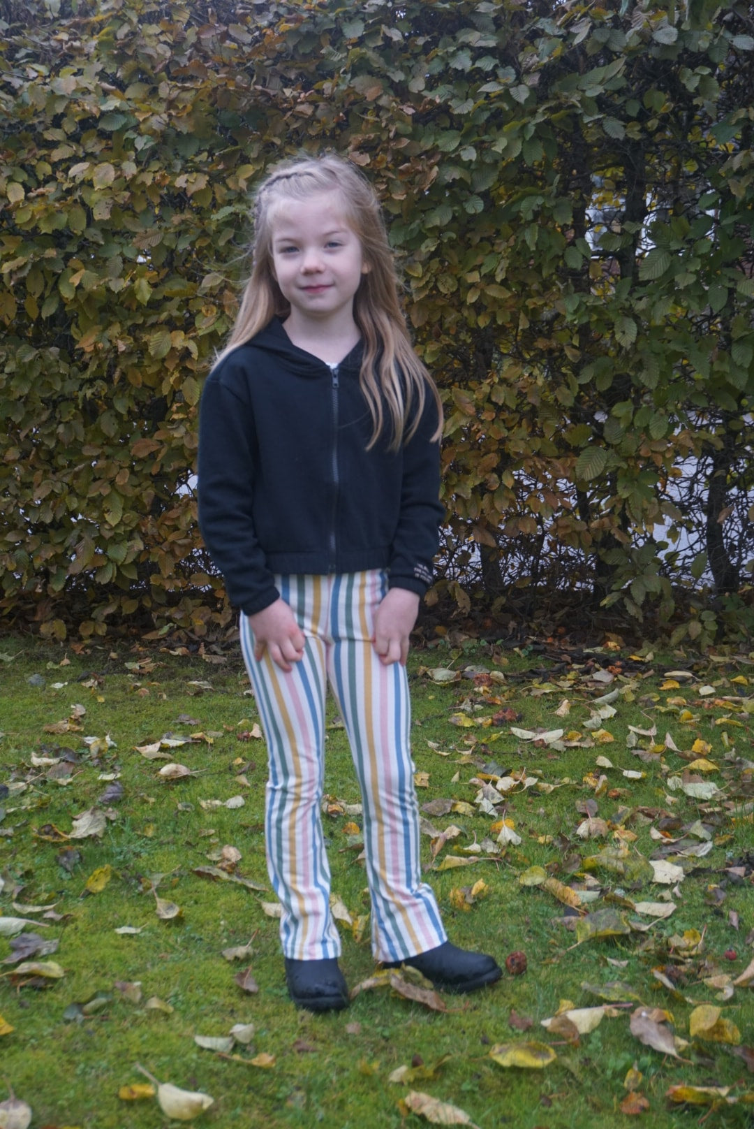 Funky Flare Leggings Strl 92-164 PDF-mönster