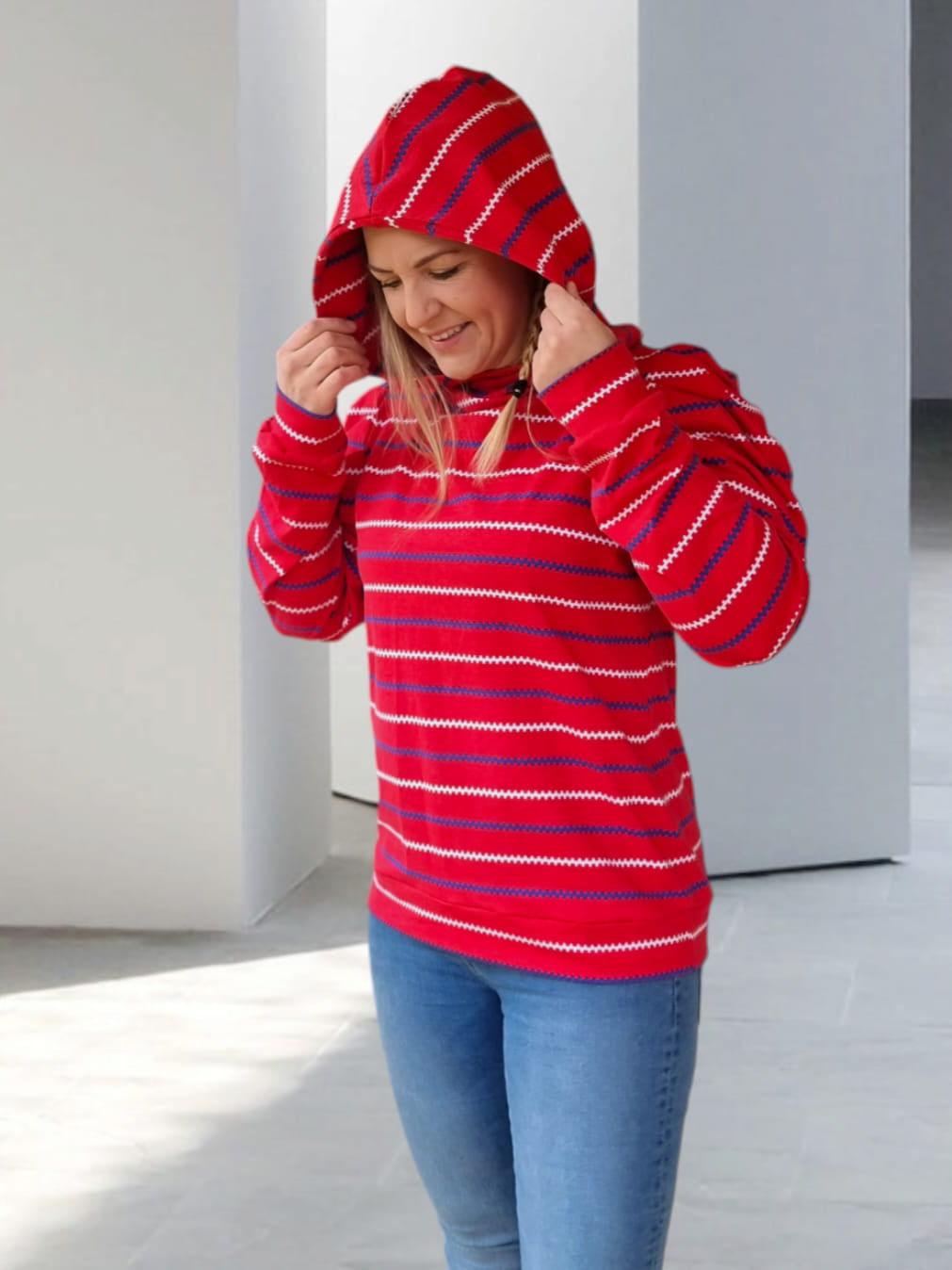 Sweet Carolina Hoodie Strl 34-56 PDF-mönster