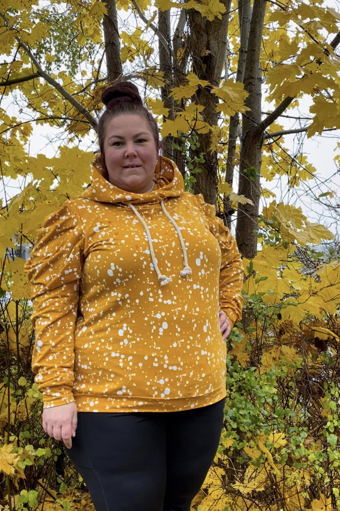 Sweet Carolina Hoodie Strl 34-56 PDF-mönster