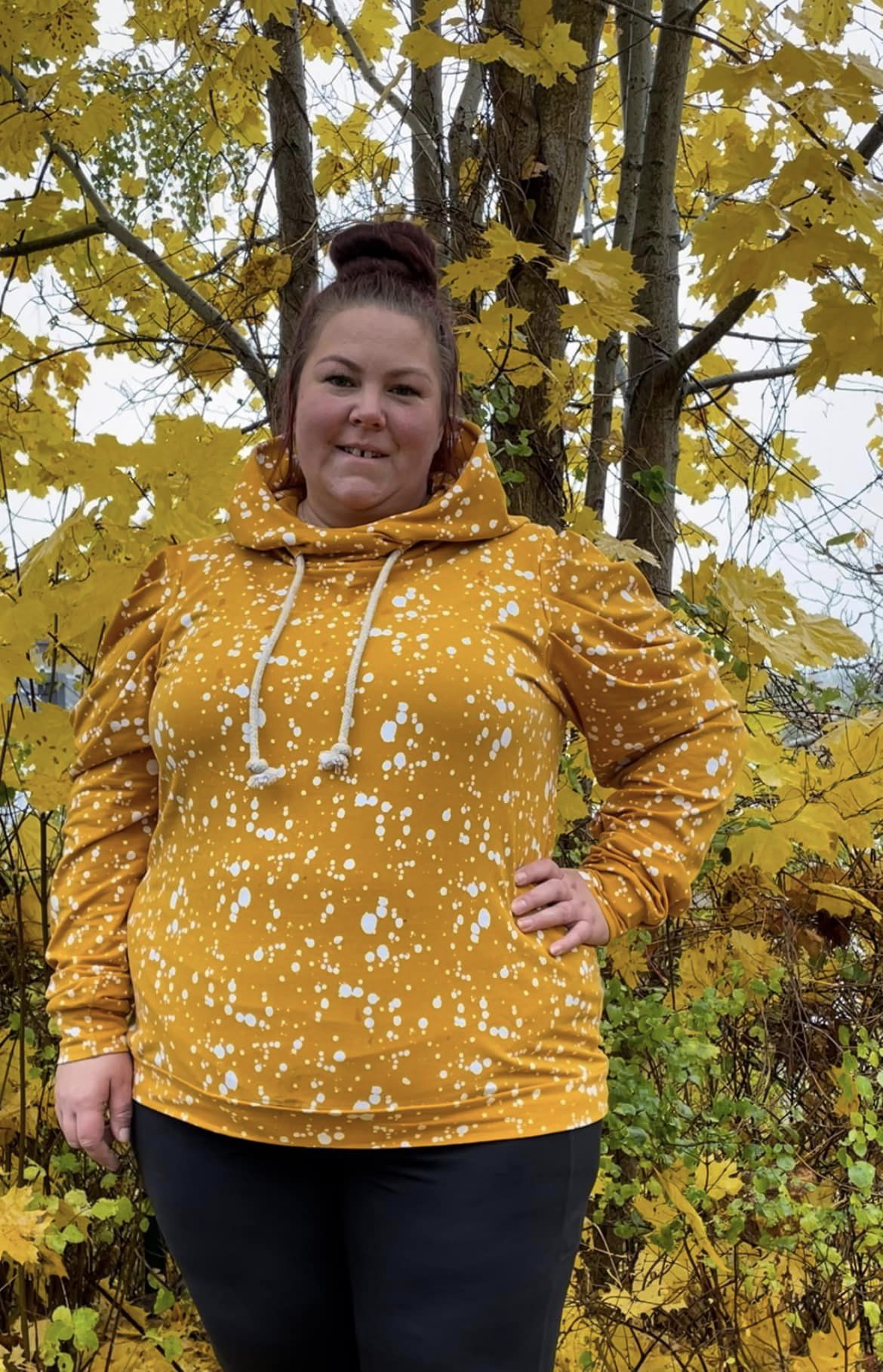 Sweet Carolina Hoodie Strl 34-56 PDF-mönster