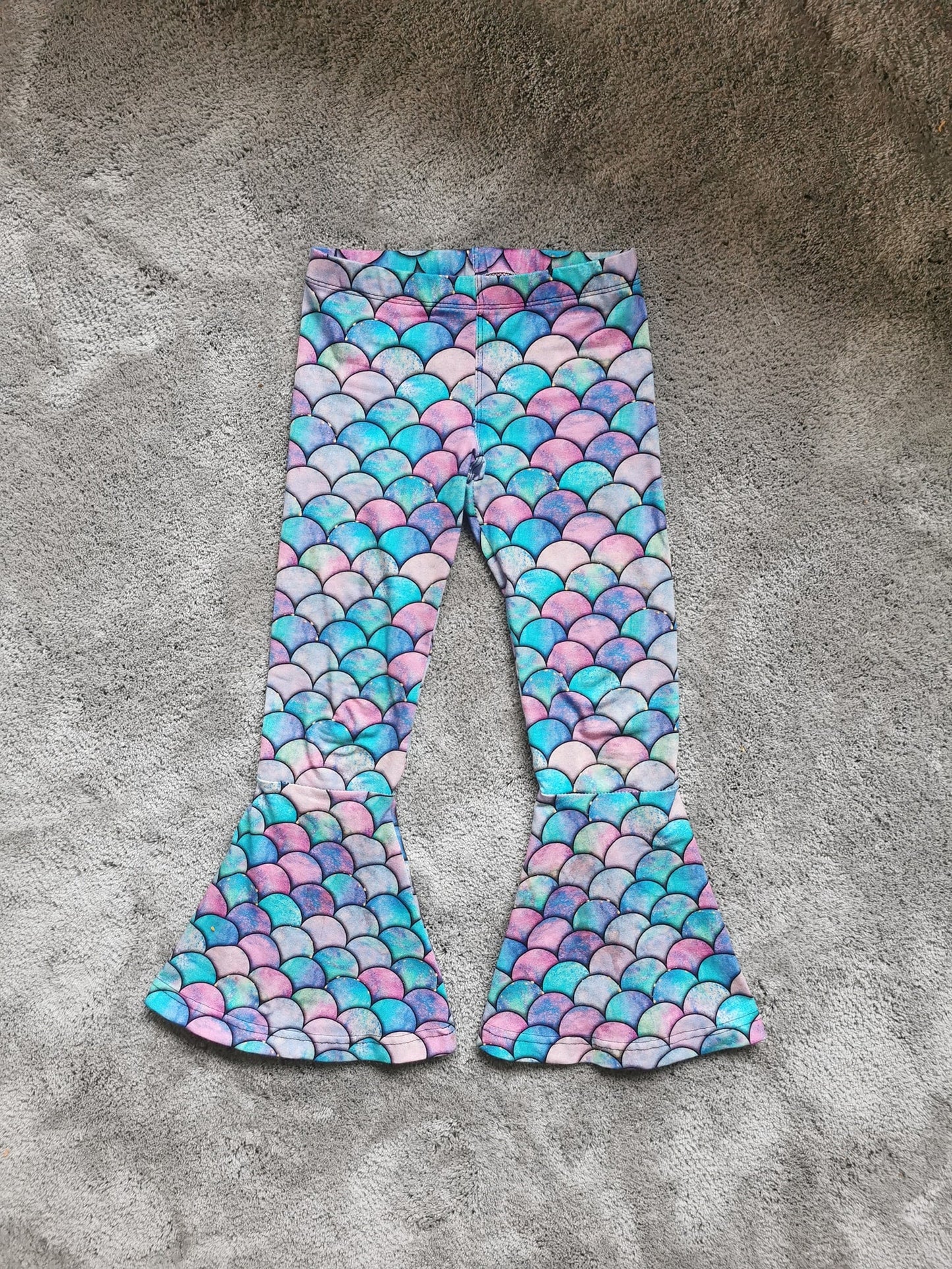 Funky Flare Leggings Strl 92-164 Pappersmönster