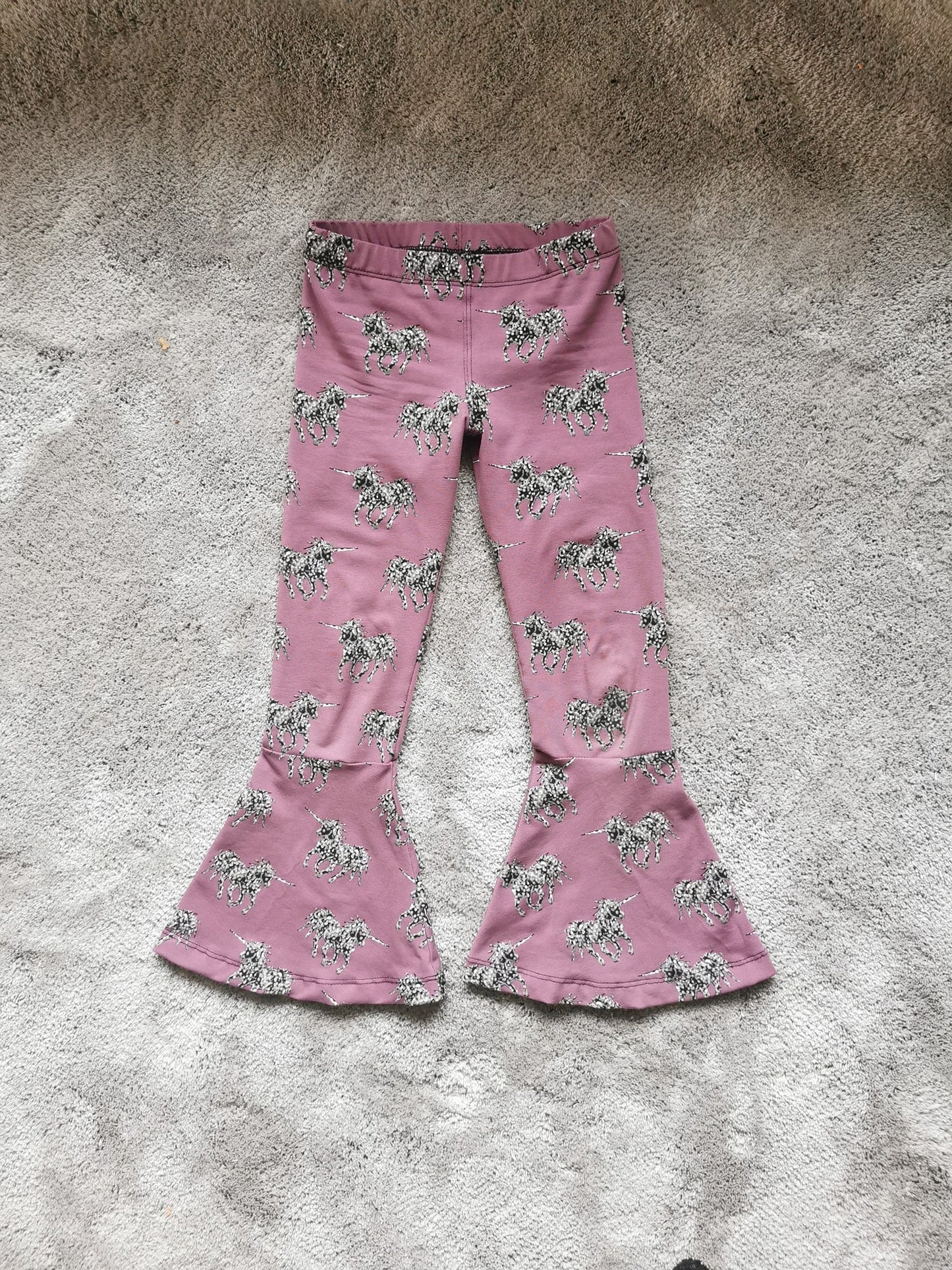 Funky Flare Leggings Strl 92-164 Pappersmönster