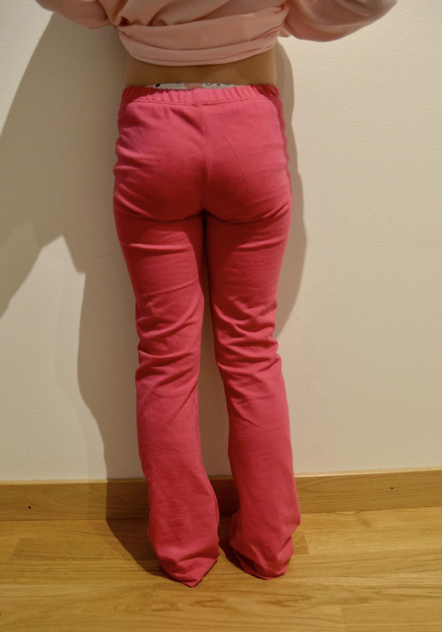 Funky Flare Leggings Strl 92-164 PDF-mönster