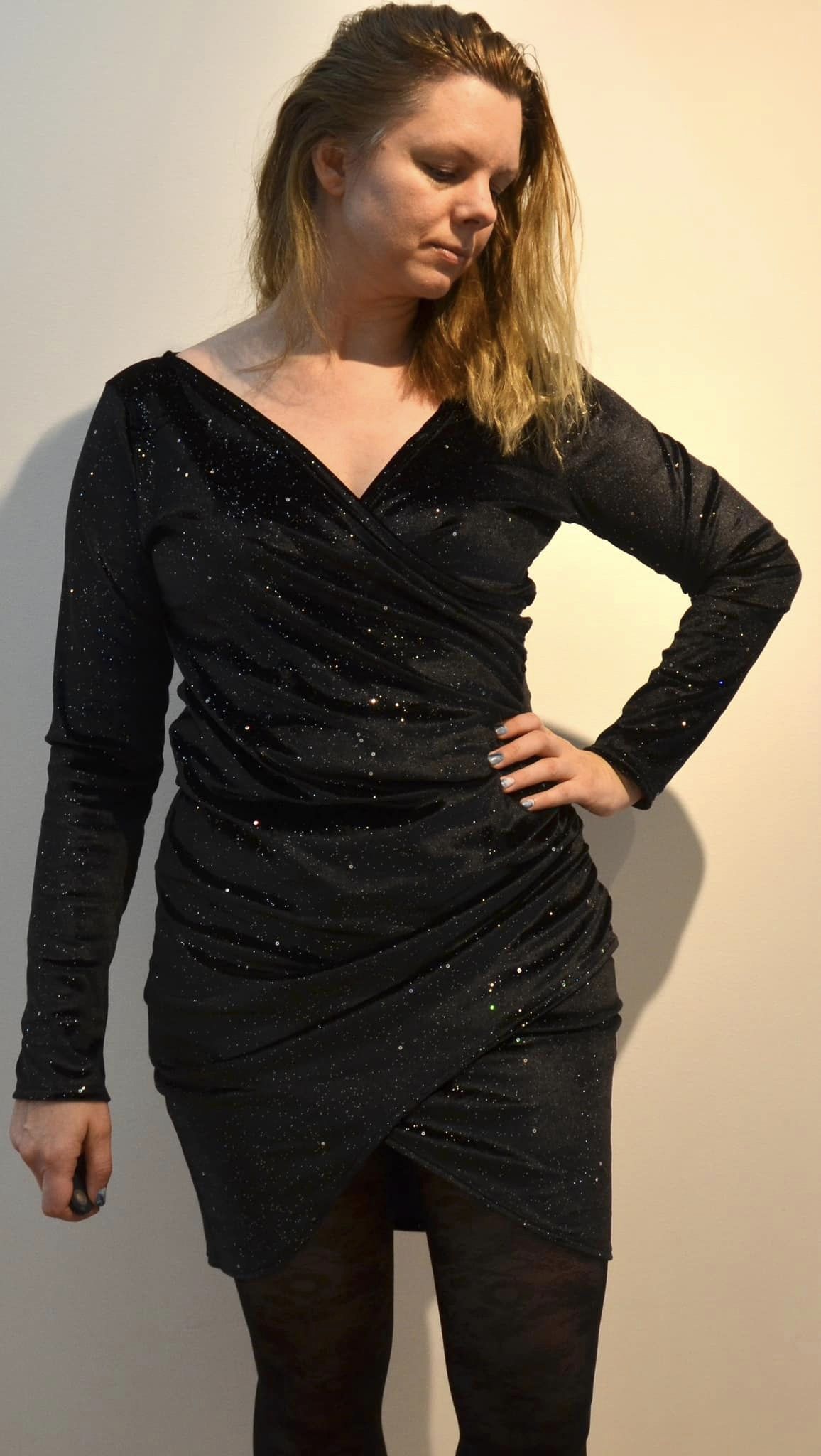 Festive Frolic Dress Strl 34-56 Pappersmönster