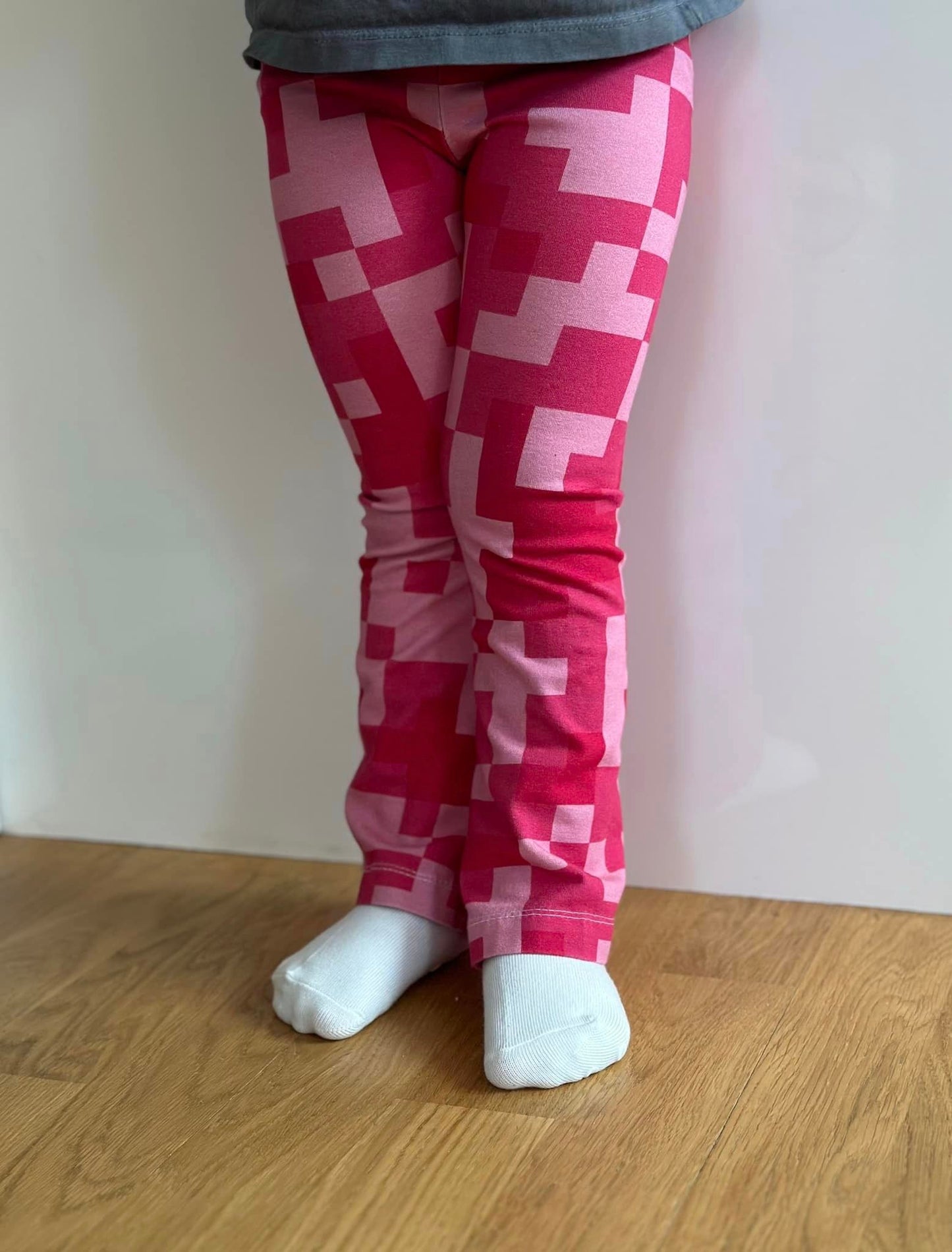Funky Flare Leggings Strl 92-164 Pappersmönster