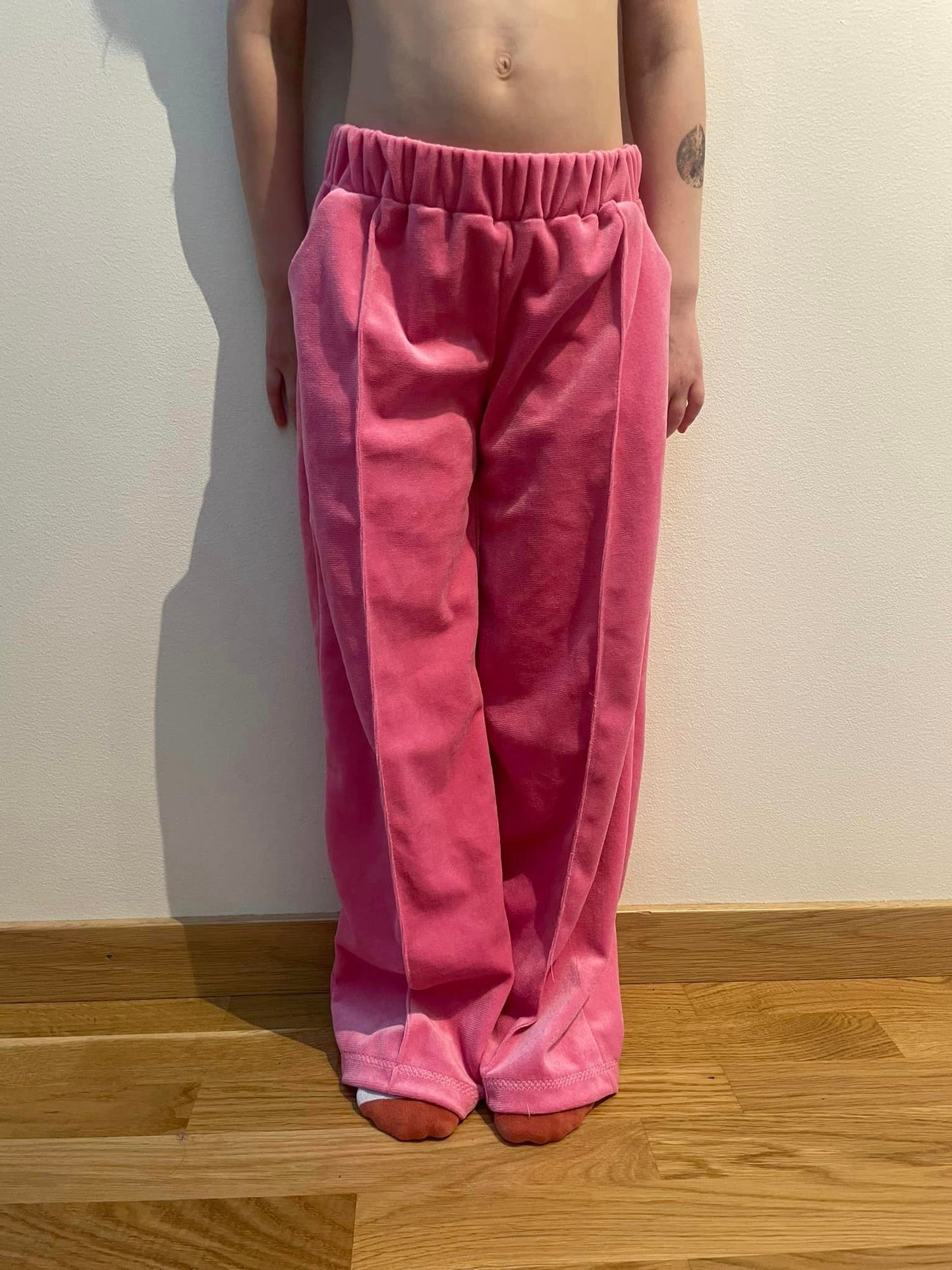 Trendy Tween Trousers Strl 92-170 Pappersmönster