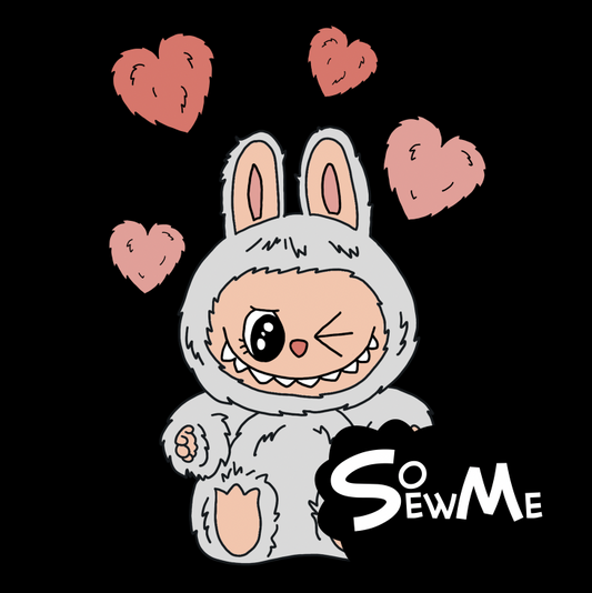 DTF-Tryck mellan, Monsters Grey