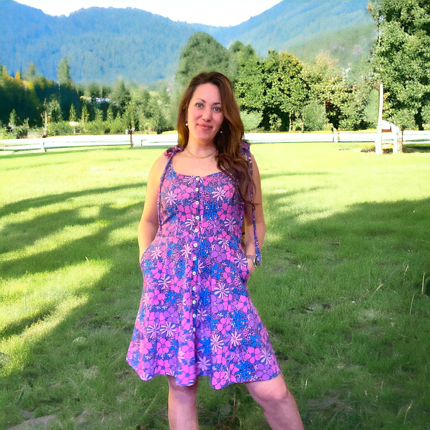 Ranch Dress Strl 34-56 Pappersmönster