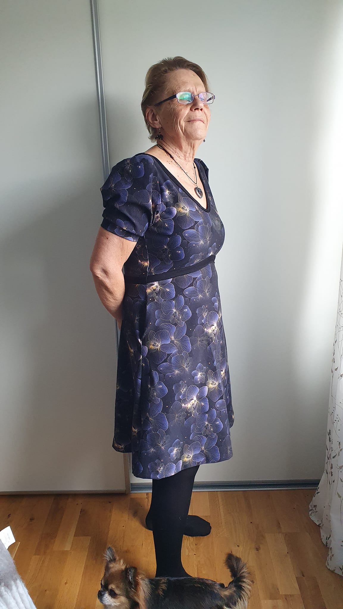 Button Up Dress Strl 34-56 Pappersmönster