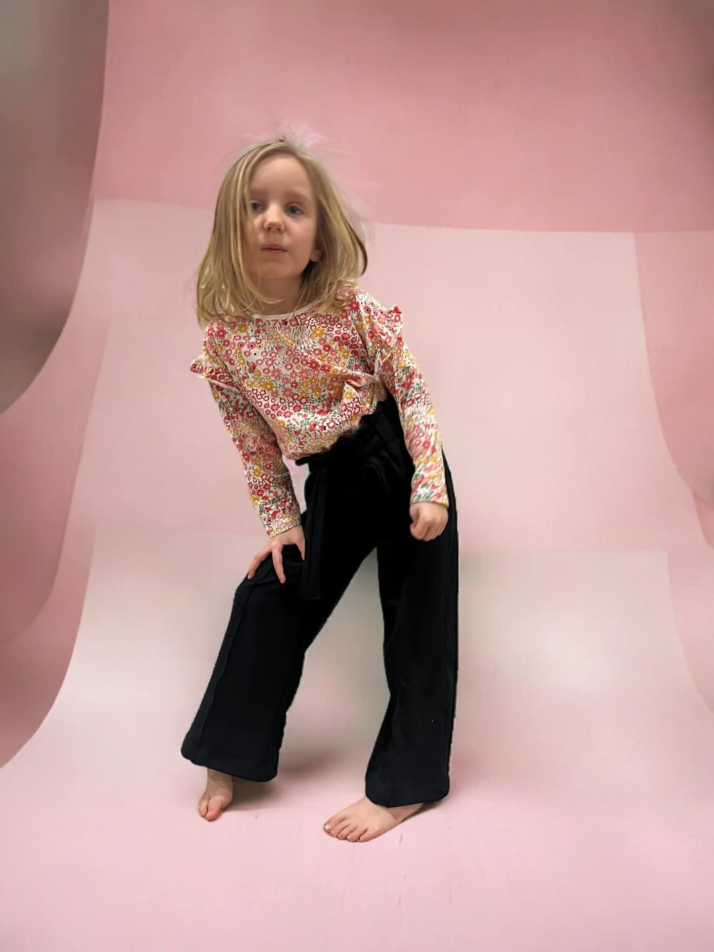 Trendy Tween Trousers Strl 92-170 Pappersmönster