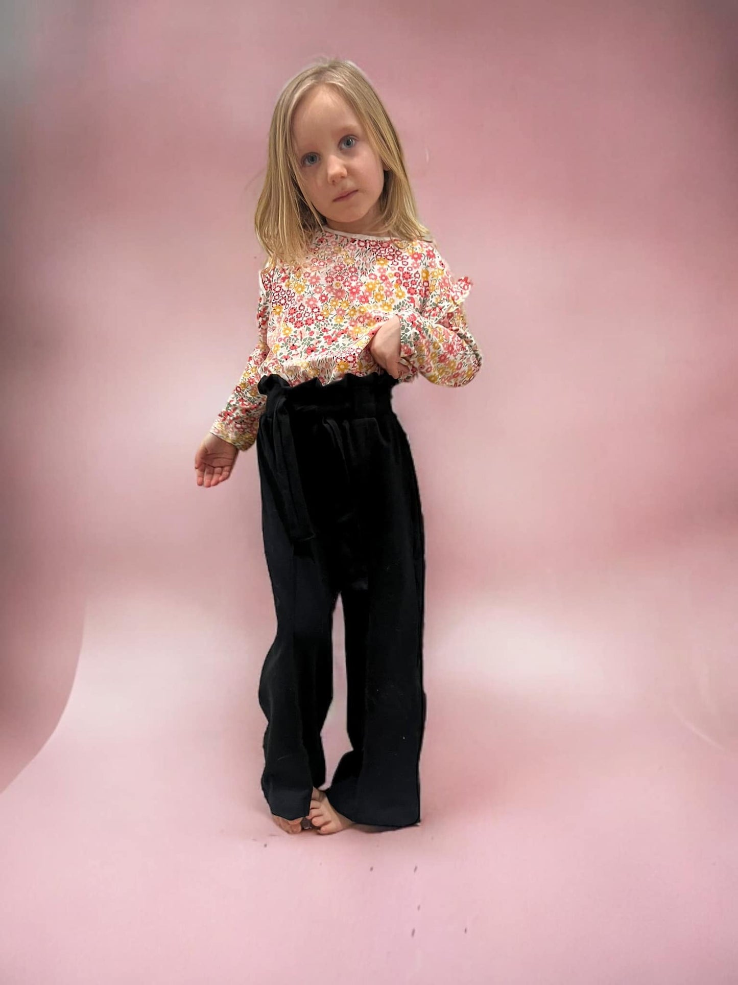 Trendy Tween Trousers Strl 92-170 Pappersmönster