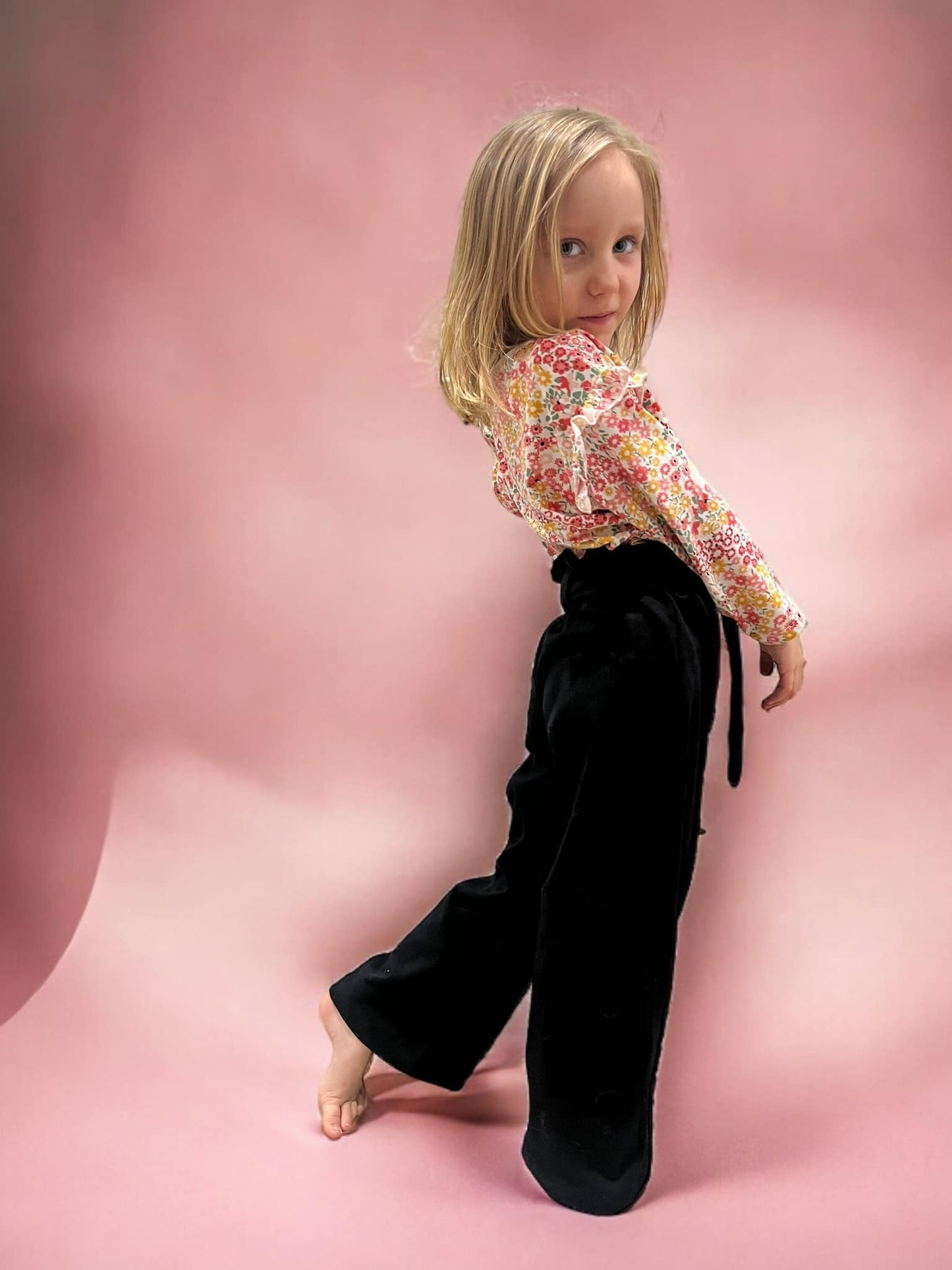 Trendy Tween Trousers Strl 92-170 Pappersmönster