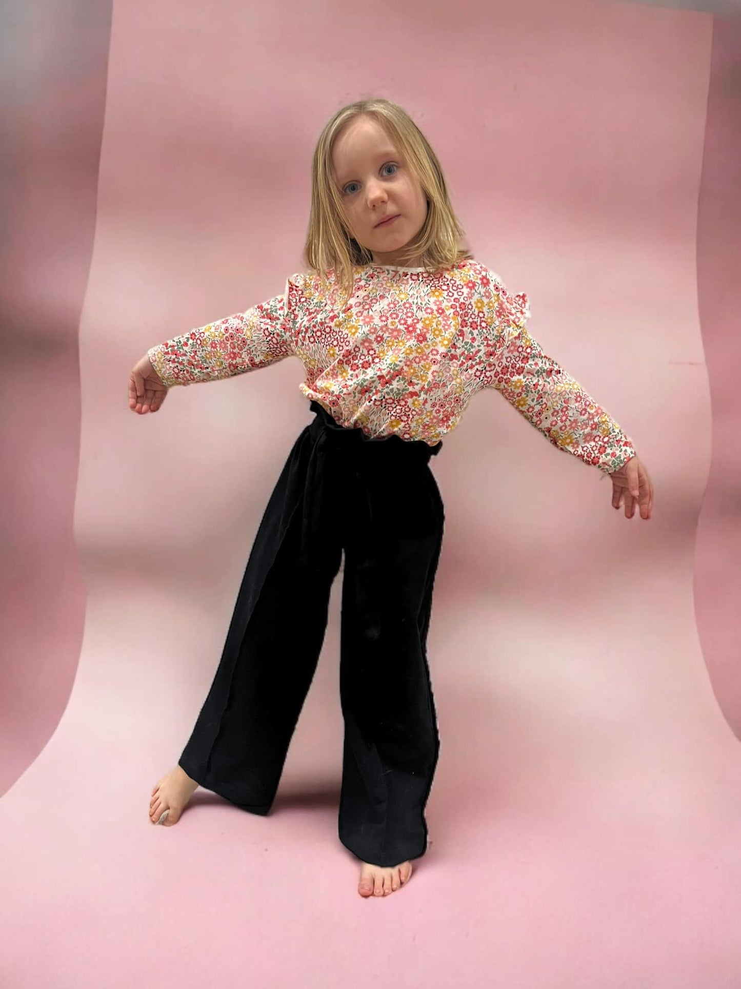 Trendy Tween Trousers Strl 92-170 Pappersmönster