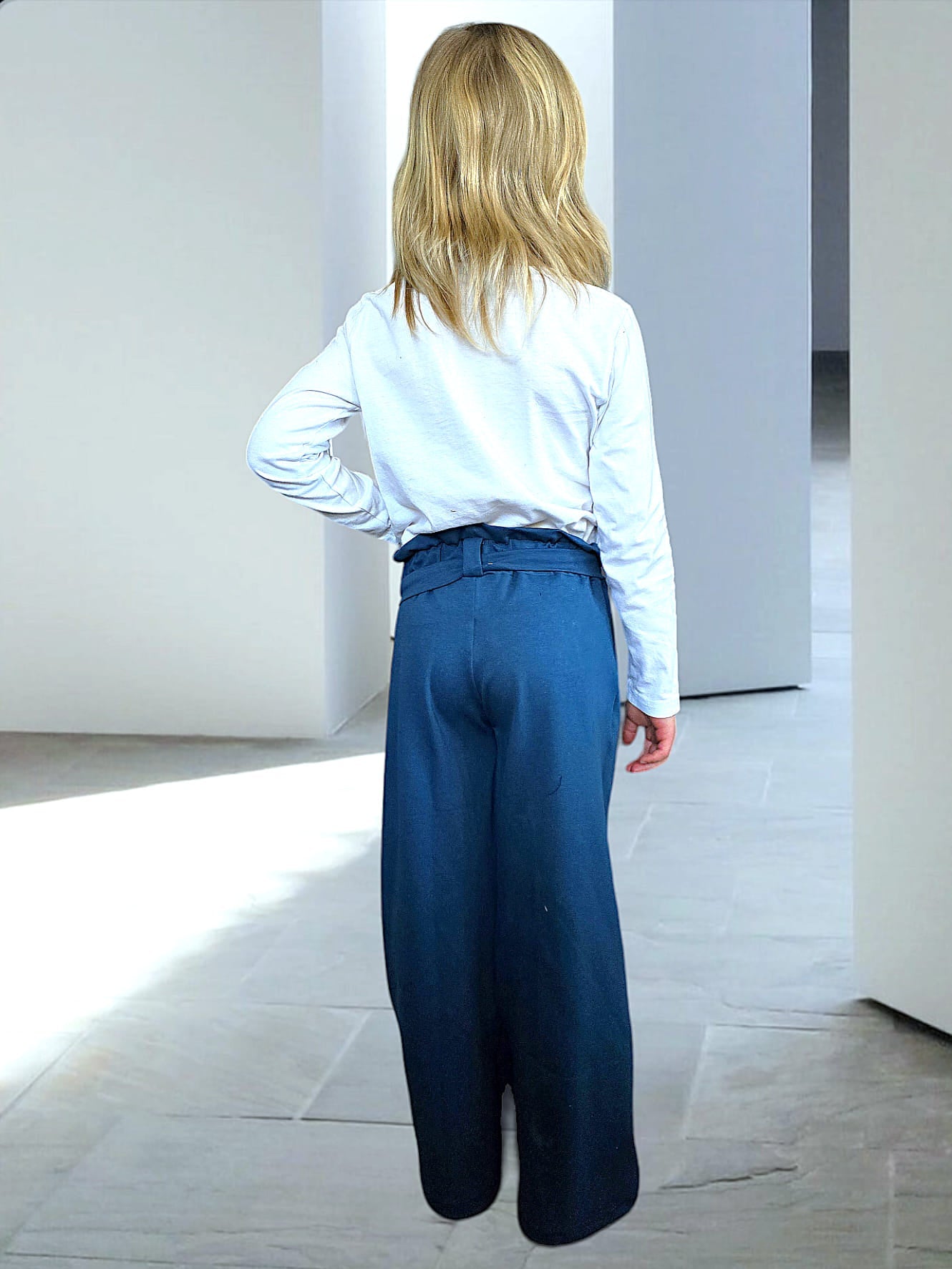 Trendy Tween Trousers Strl 92-170 Pappersmönster