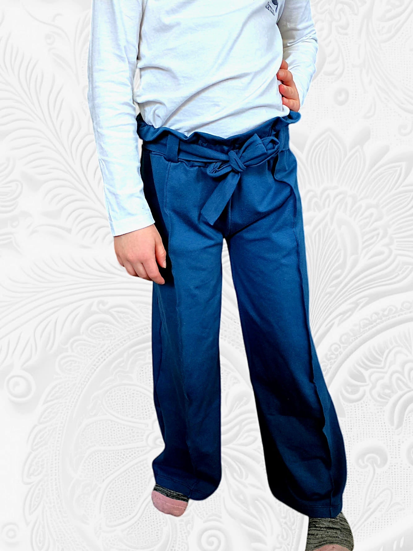 Trendy Tween Trousers Strl 92-170 Pappersmönster