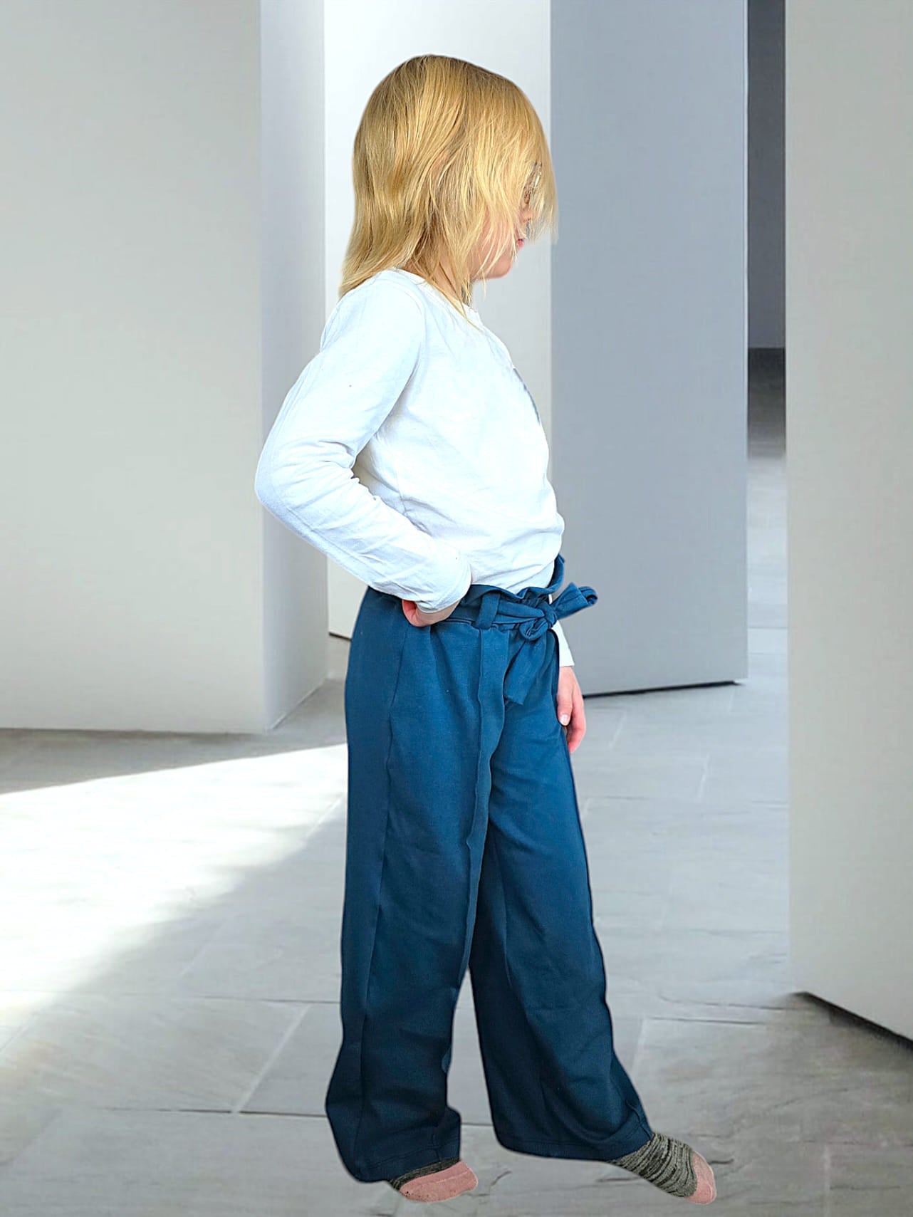 Trendy Tween Trousers Strl 92-170 Pappersmönster