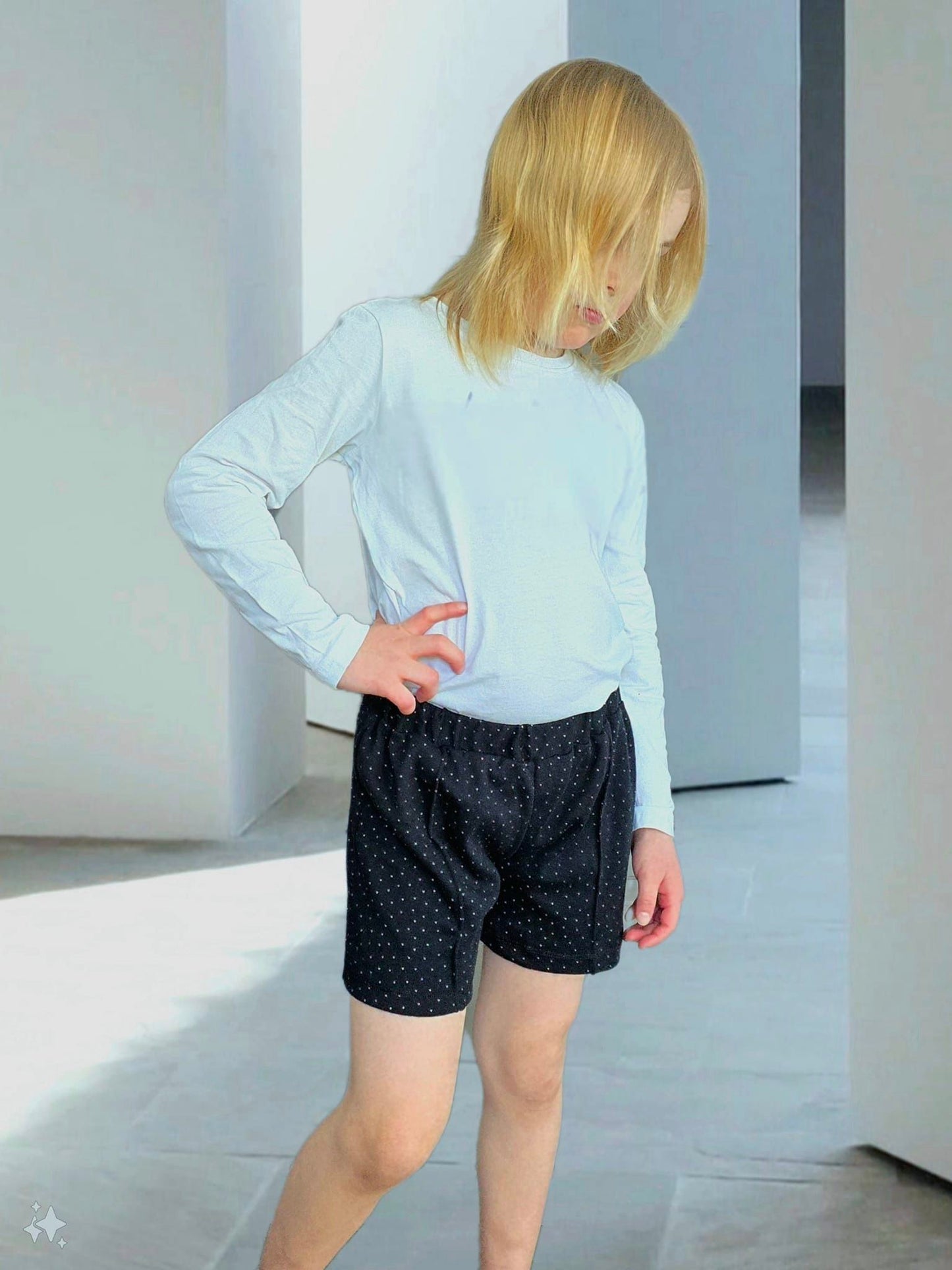 Trendy Tween Trousers Strl 92-170 Pappersmönster
