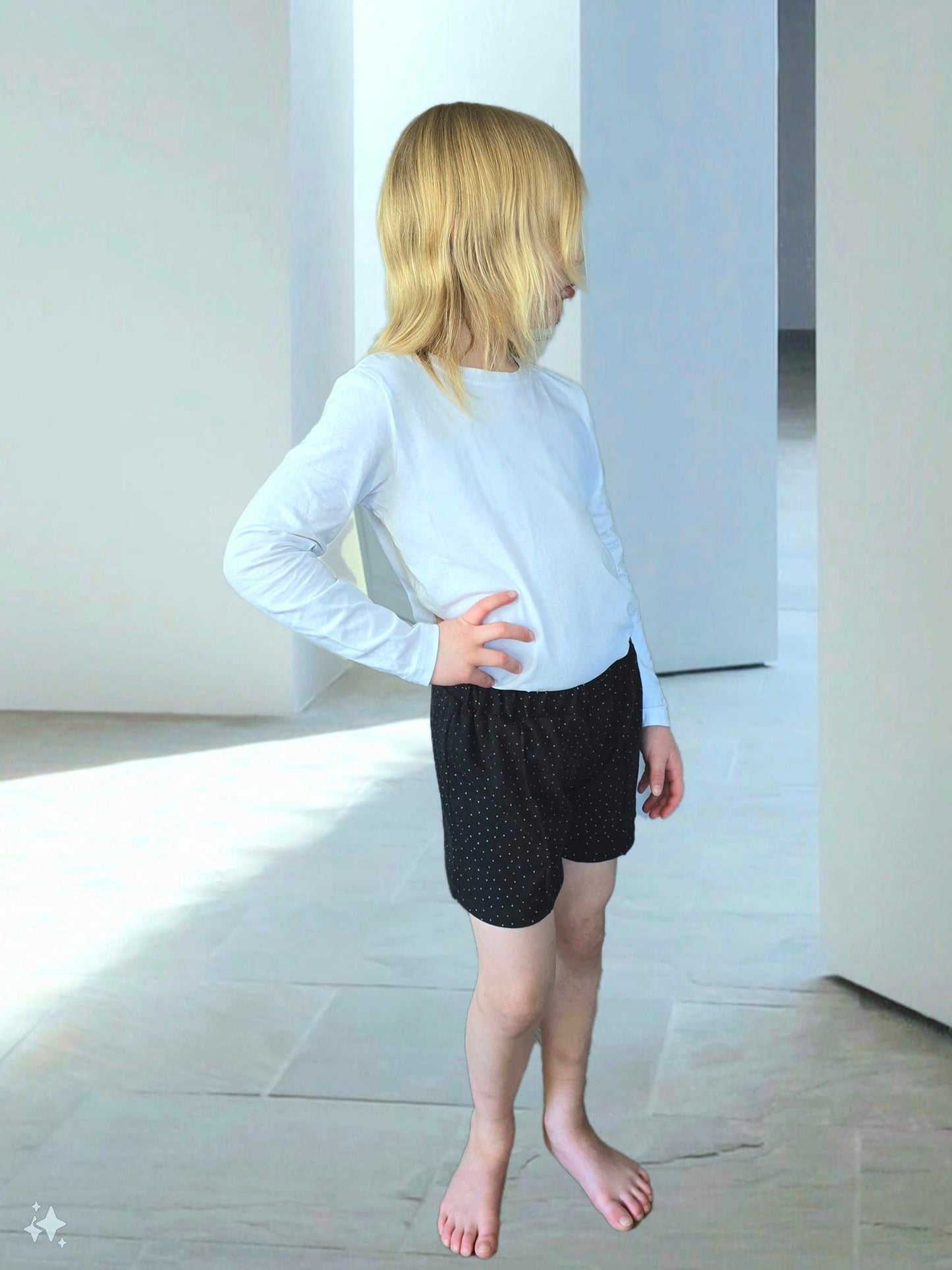 Trendy Tween Trousers Strl 92-170 Pappersmönster