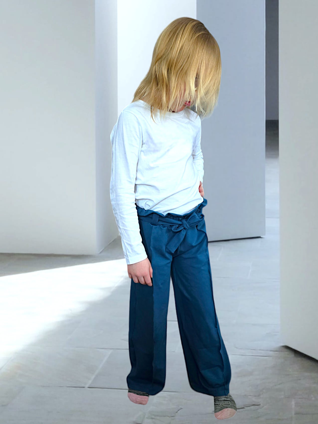 Trendy Tween Trousers Strl 92-170 Pappersmönster