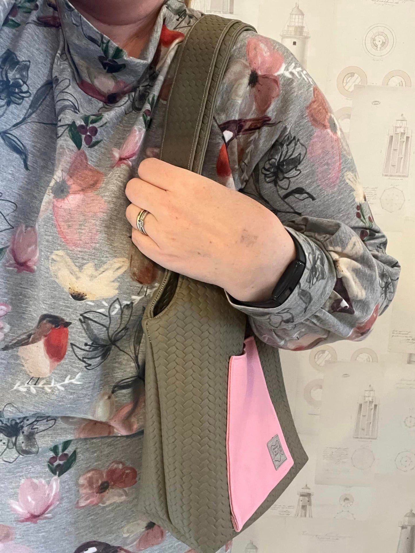 Fashionista Tote Bag PDF-mönster