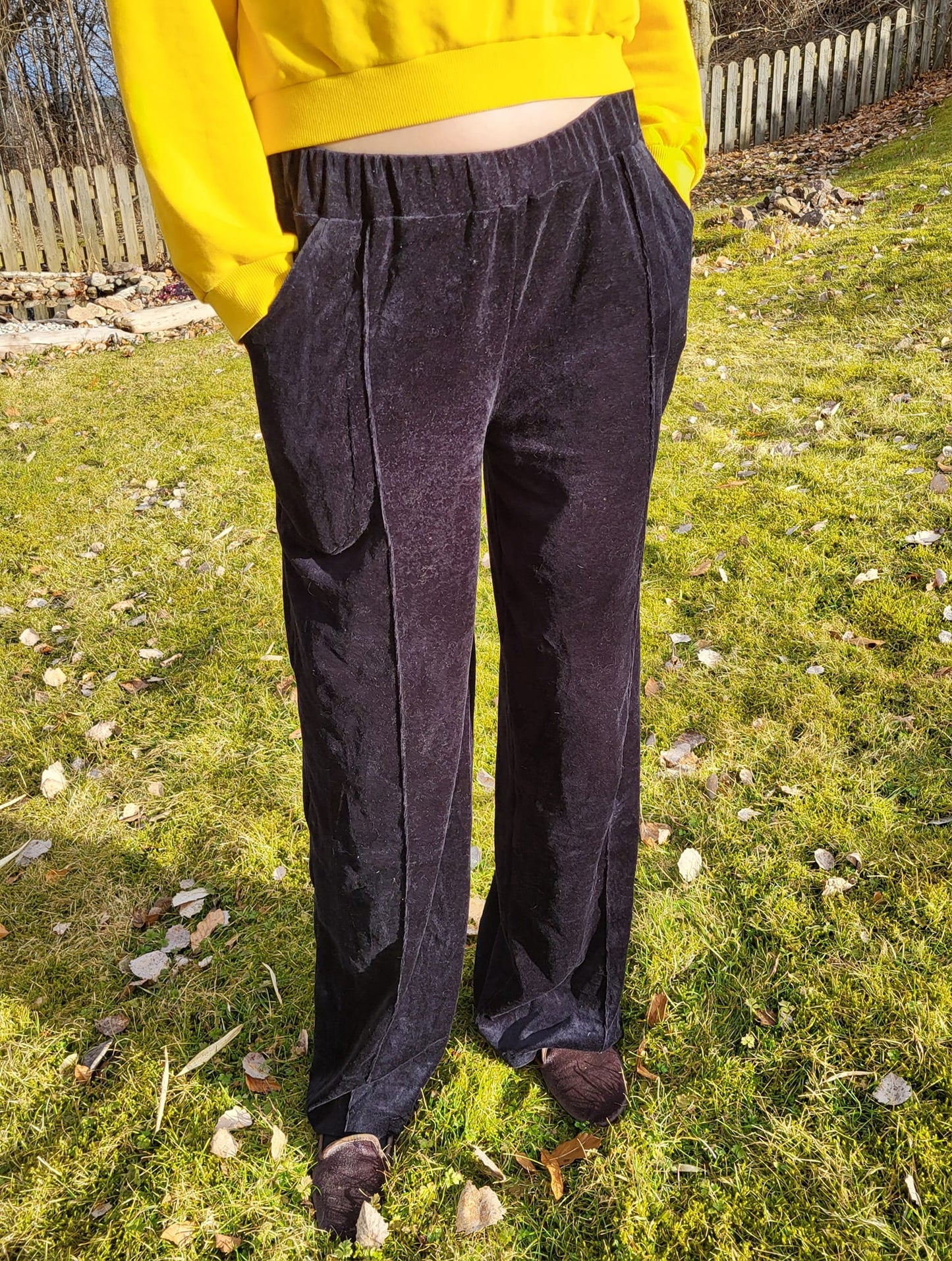Trendy Tween Trousers Strl 92-170 Pappersmönster