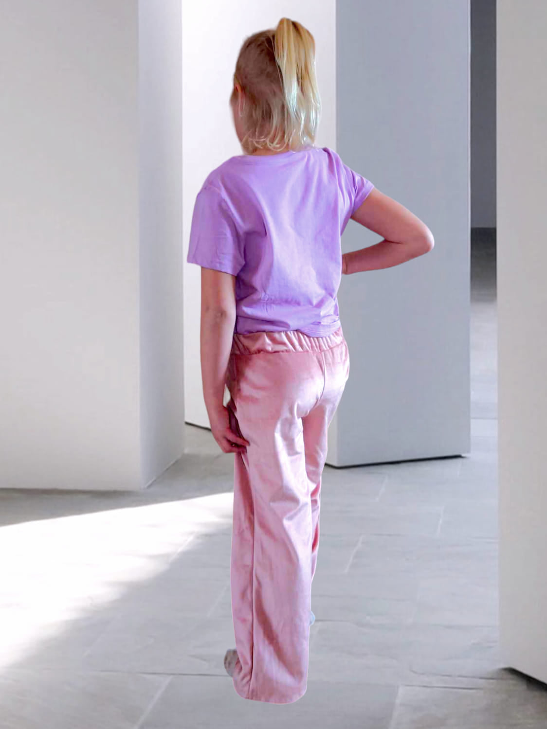 Trendy Tween Trousers Strl 92-170 Pappersmönster