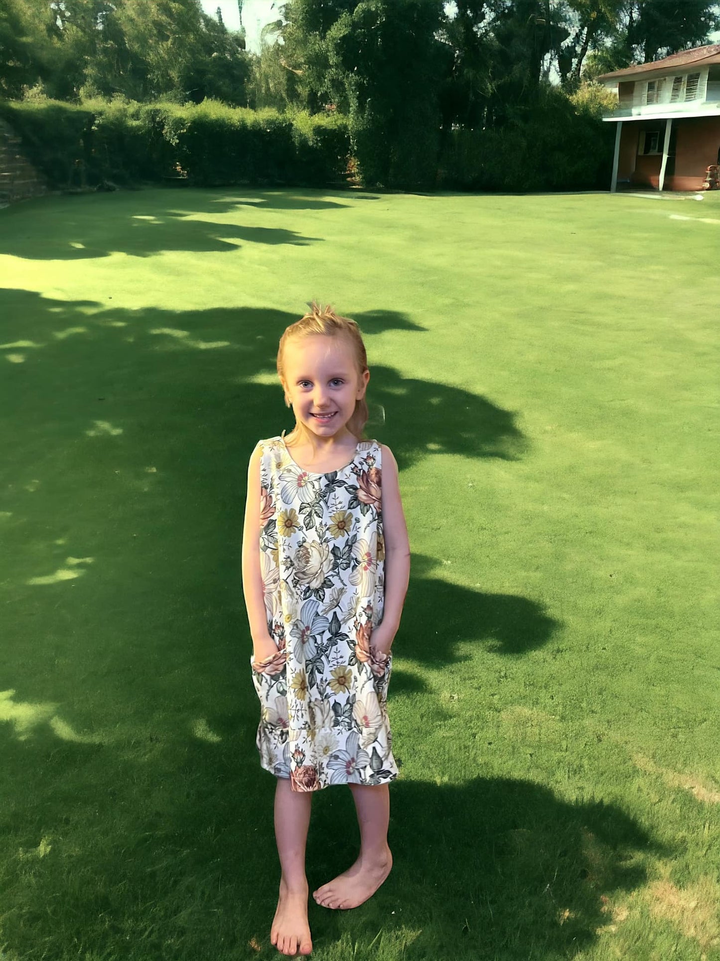 Graduation Dress Strl 92-170 PDF-mönster