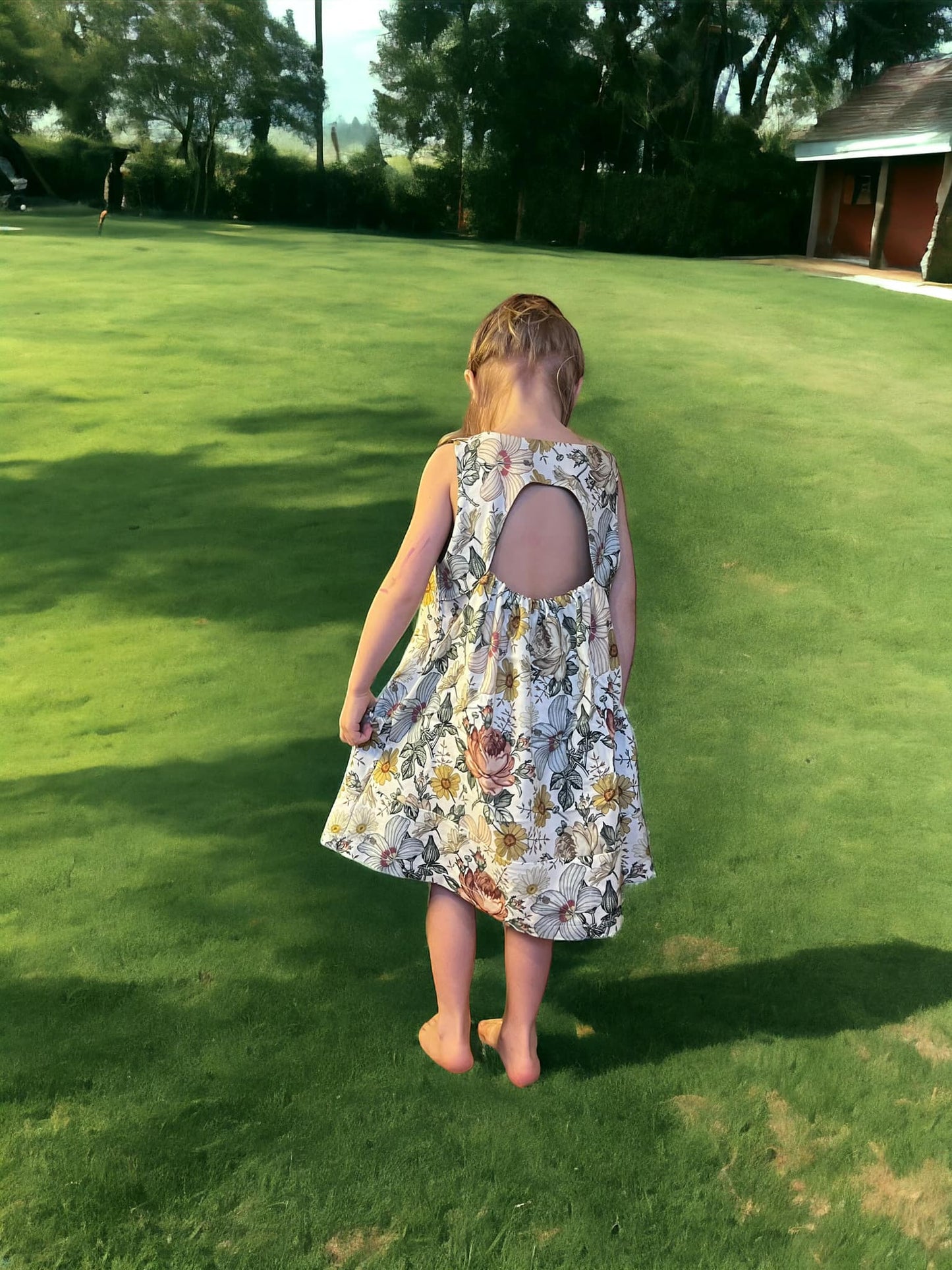 Graduation Dress Strl 92-170 PDF-mönster