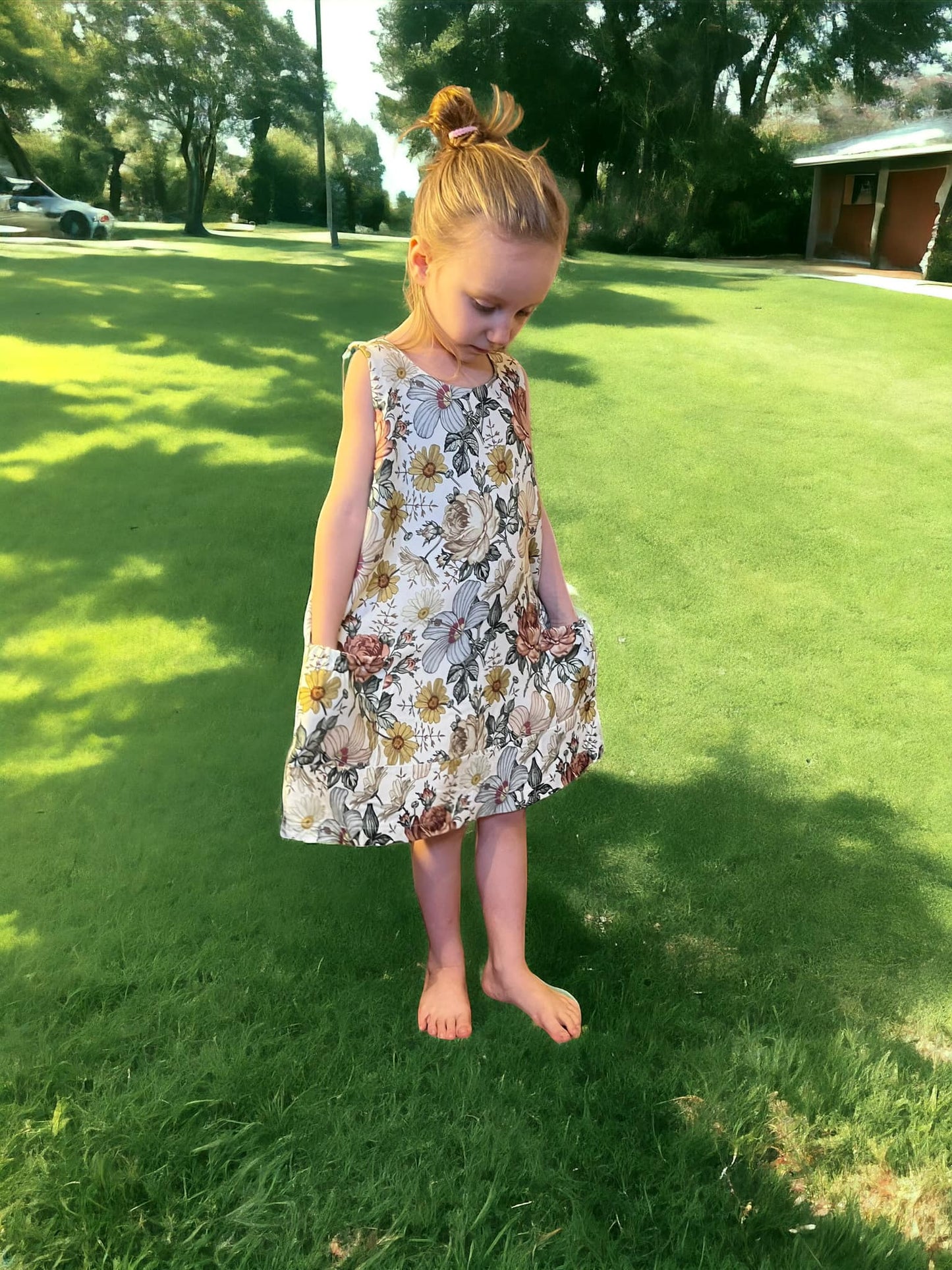 Graduation Dress Strl 92-170 PDF-mönster