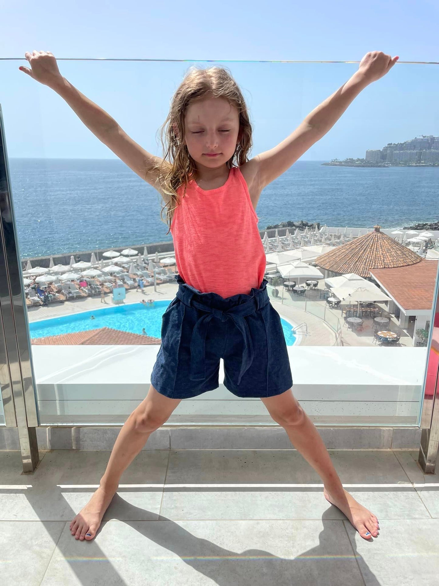 Trendy Tween Trousers Strl 92-170 Pappersmönster