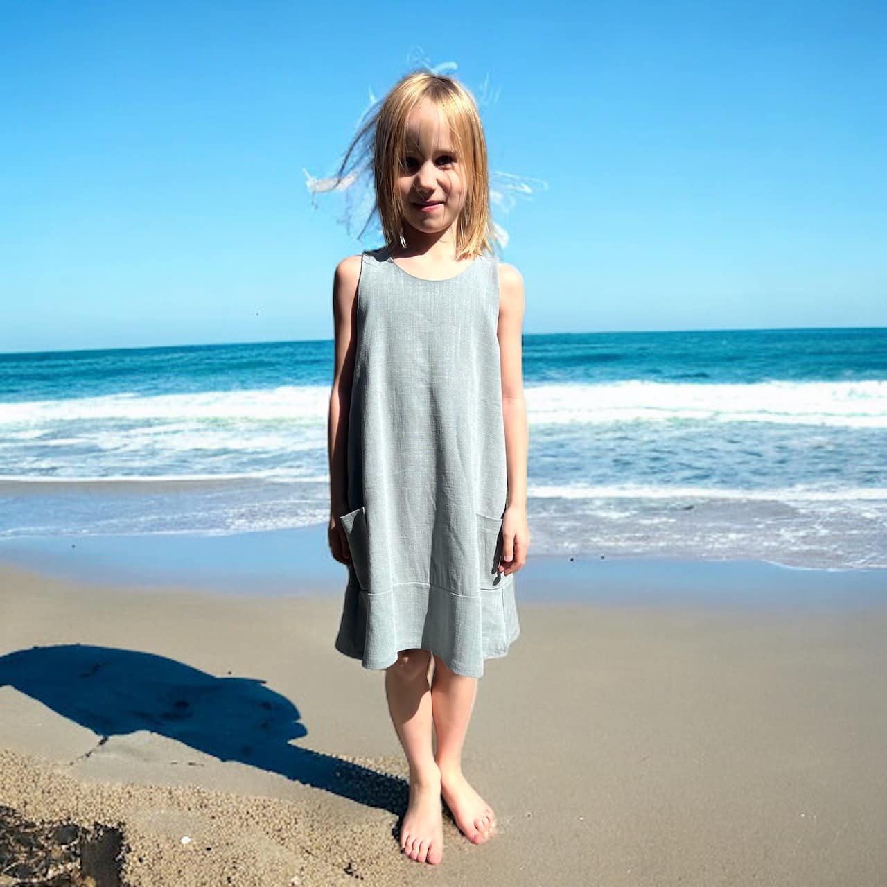 Graduation Dress Strl 92-170 PDF-mönster