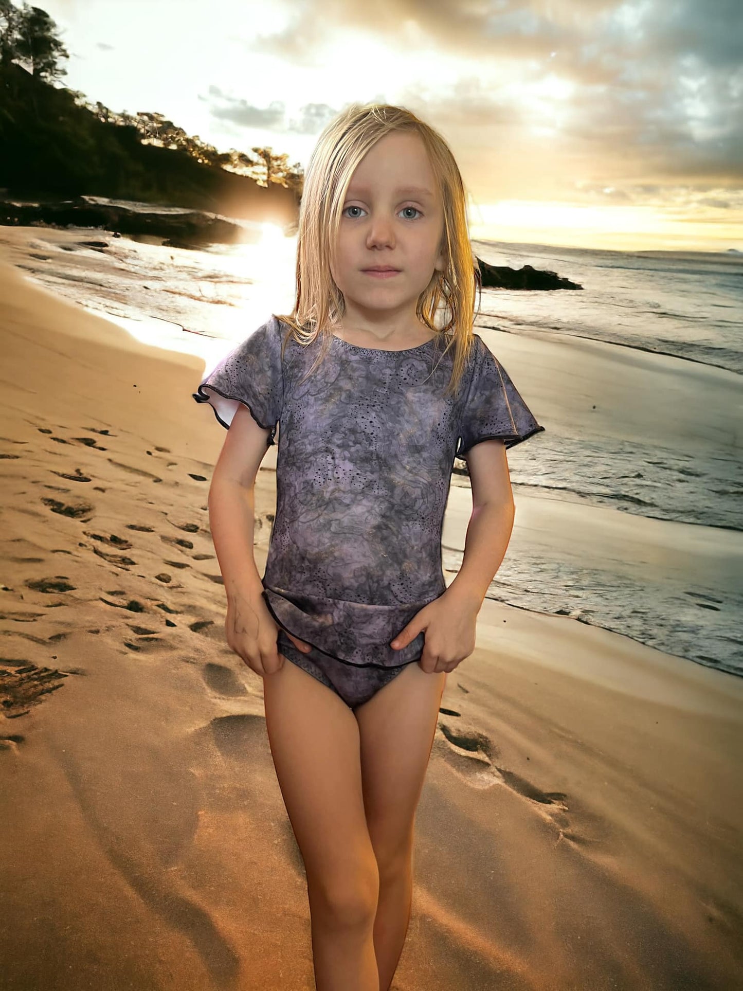 Swimmer Kid Strl 80-164 Pappersmönster