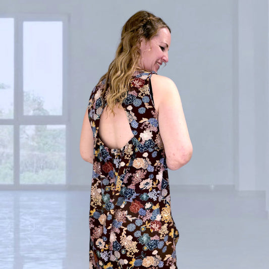 Graduation Dress Adult Strl 34-56 PDF-mönster