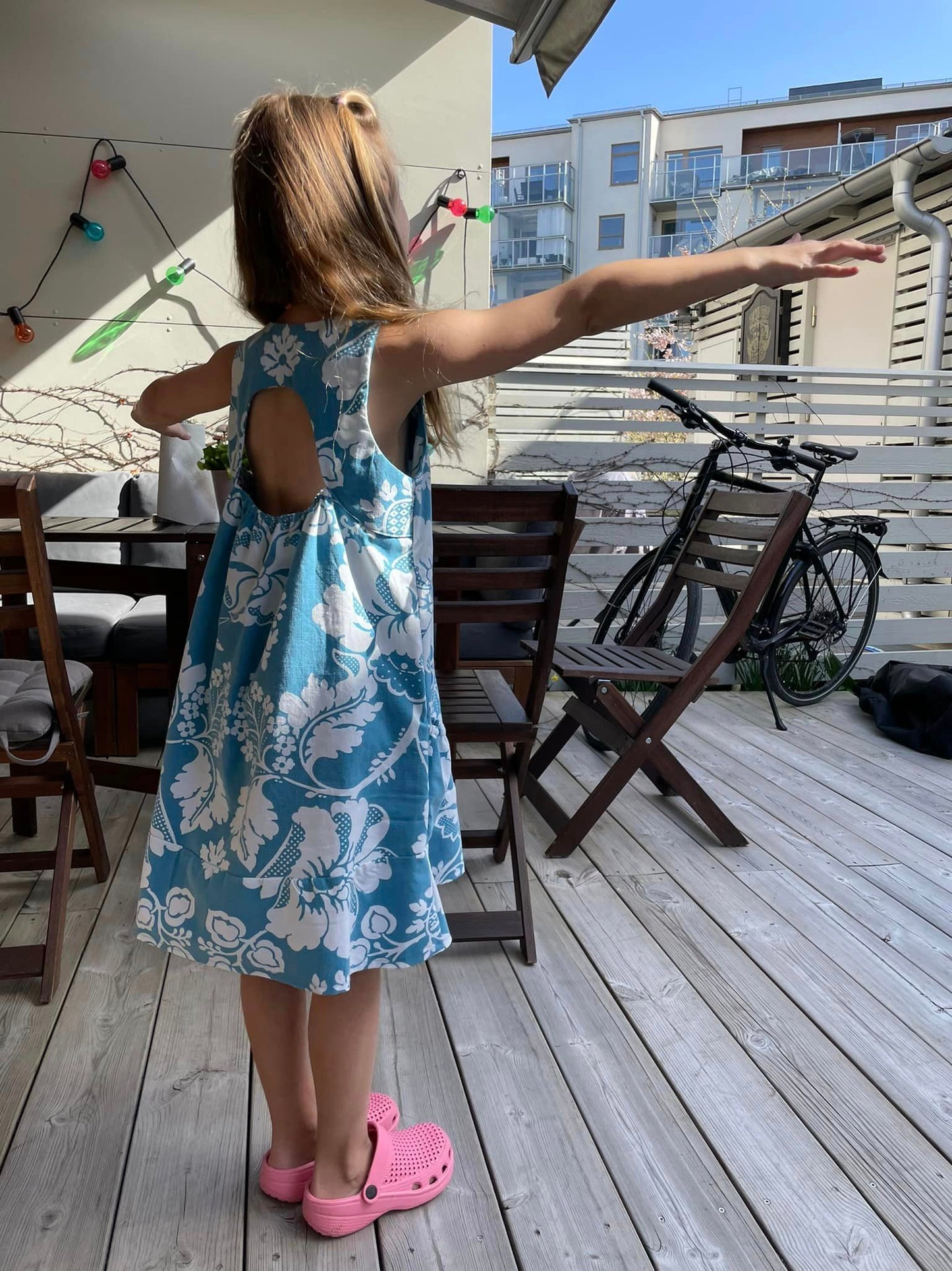 Graduation Dress Strl 92-170 PDF-mönster